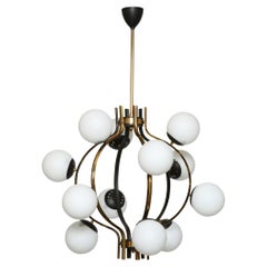 Stilnovo Chandelier circa 1960s