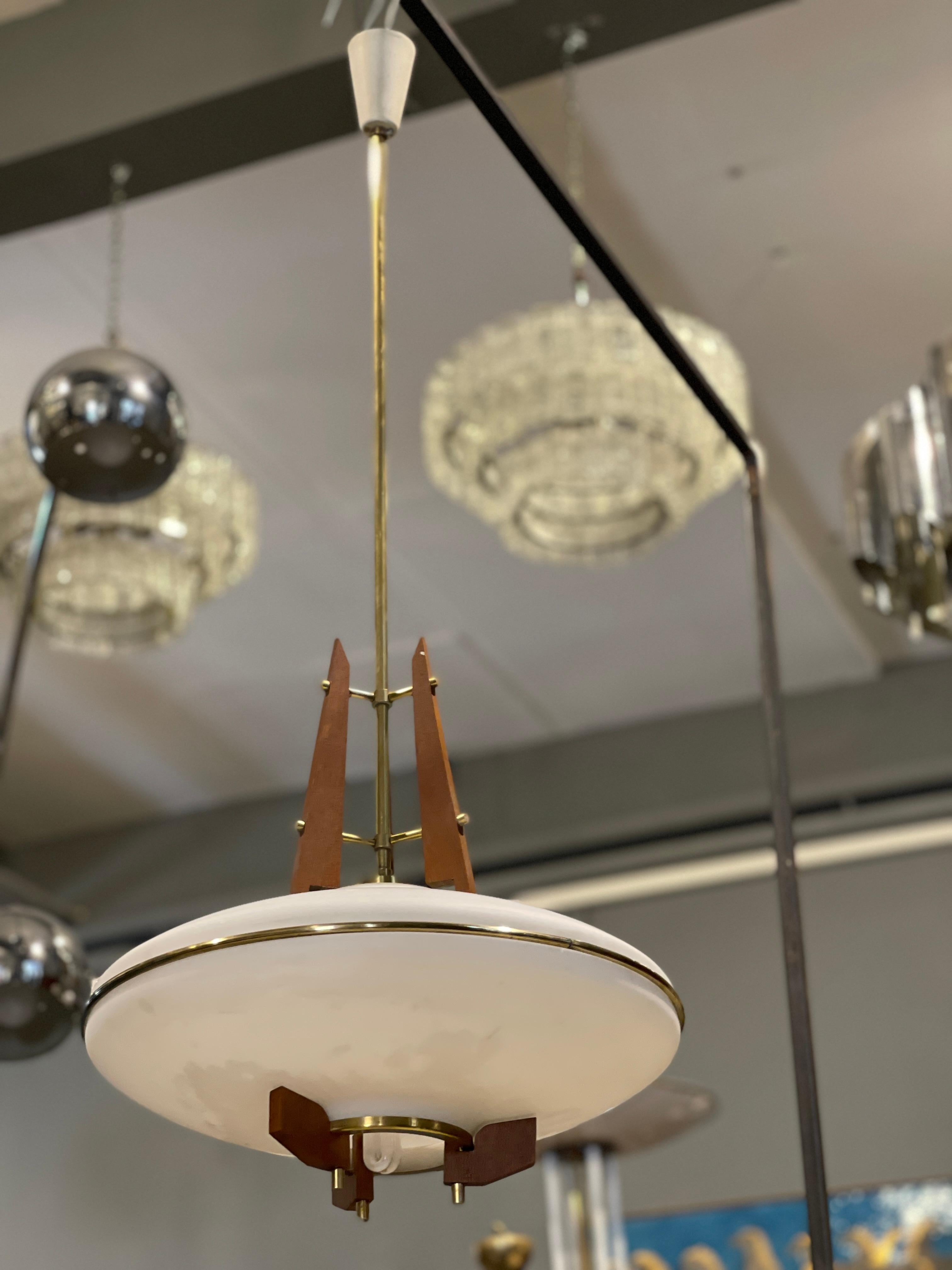 Stilnovo Chandelier In Good Condition In Catania, IT
