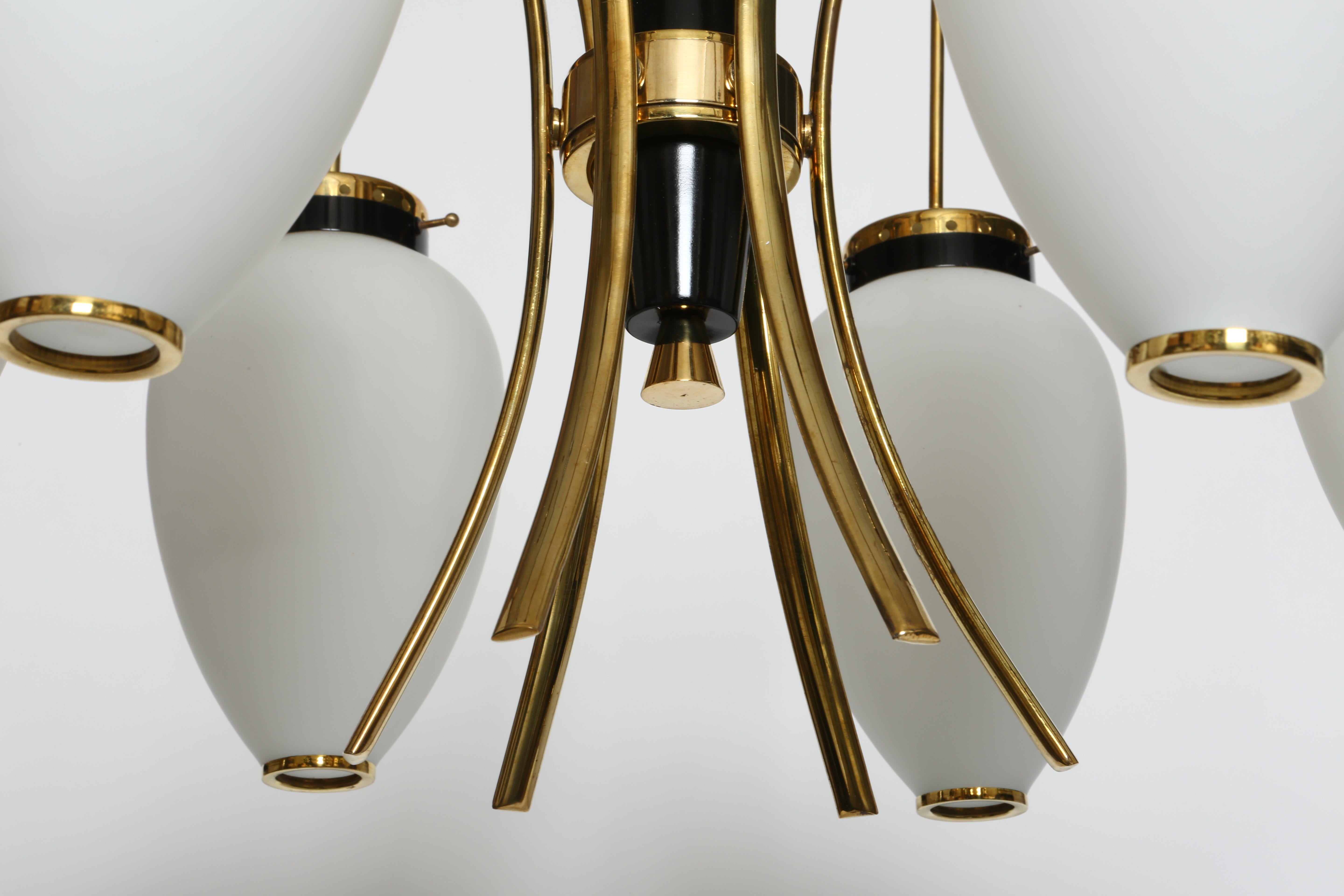 Lampadario Stilnovo, Italia circa 1960 in vendita 2