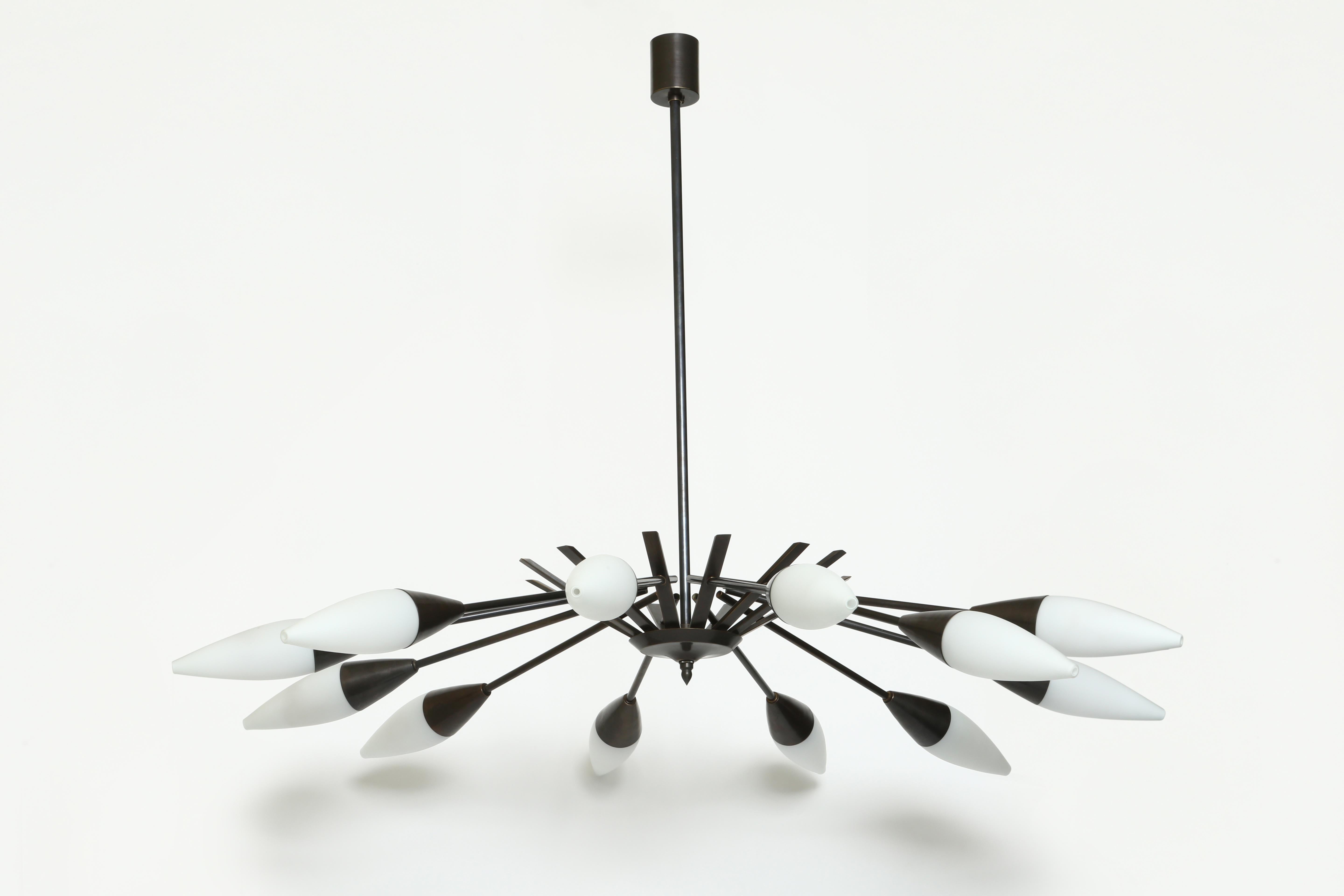 Lampadario Stilnovo, Italia circa 1960 in vendita 3
