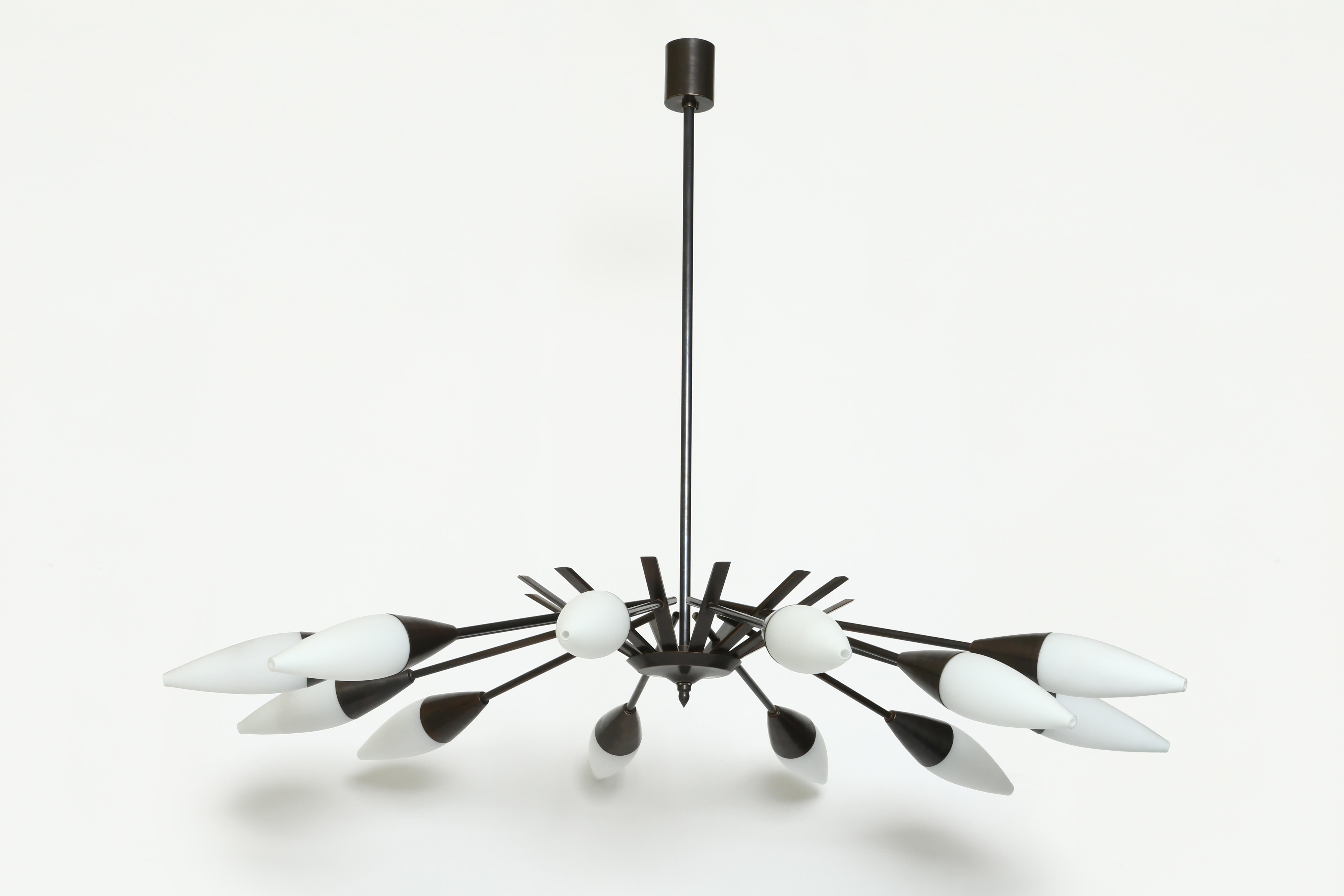 Lampadario Stilnovo, Italia circa 1960 in vendita 4