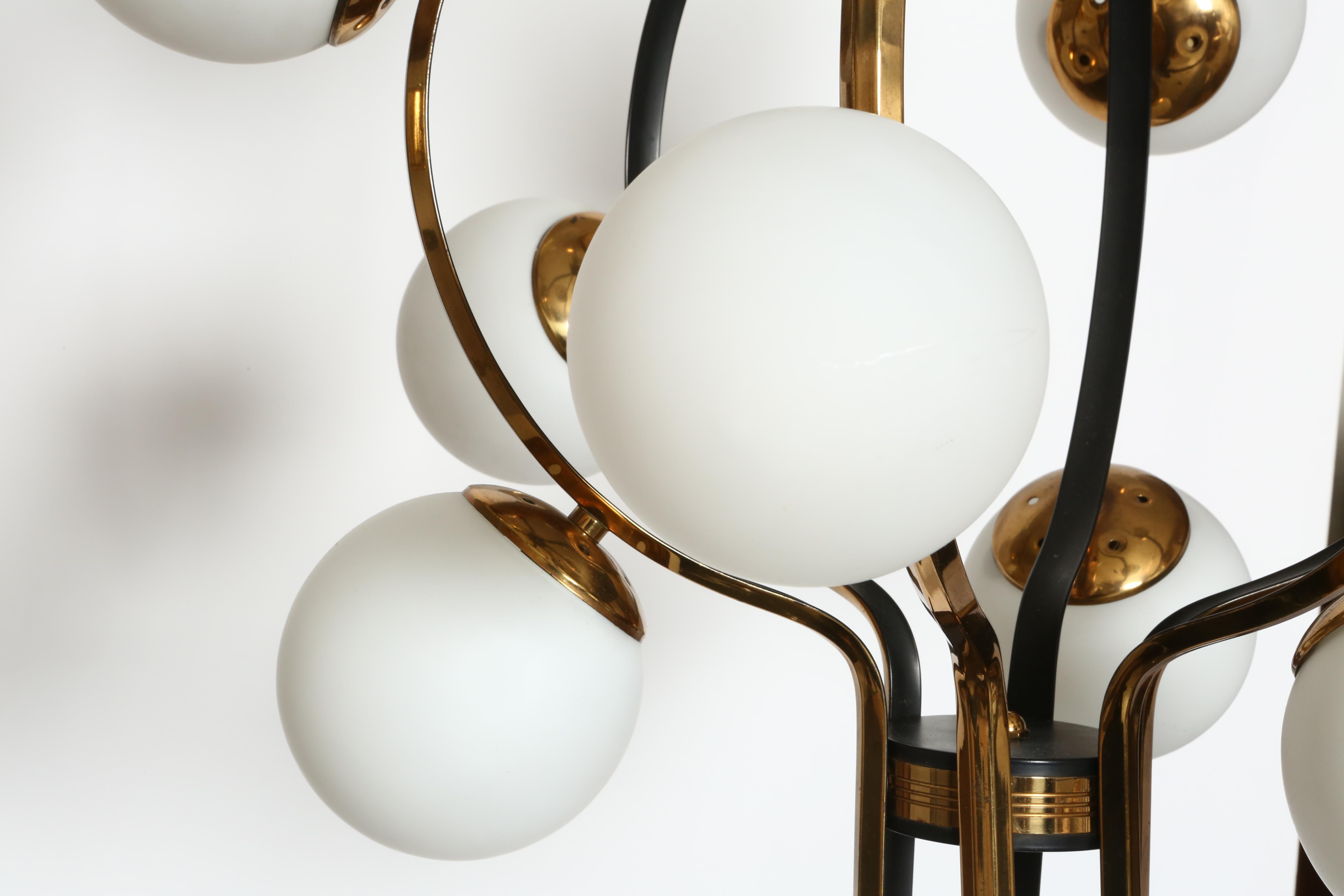 Lampadario Stilnovo Italia circa anni '60 in vendita 5