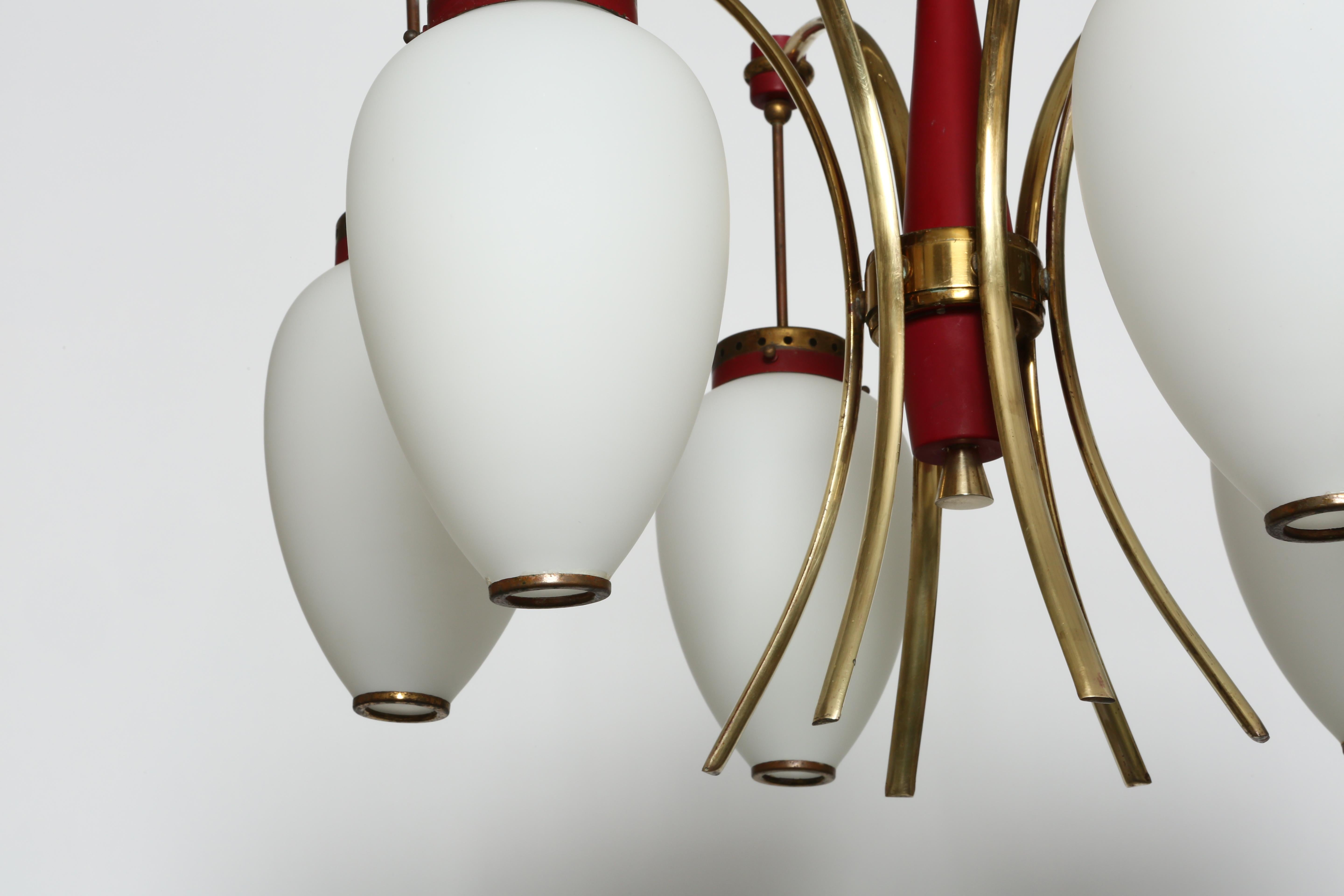 italien Lustre Stilnovo, Italie vers 1960 en vente