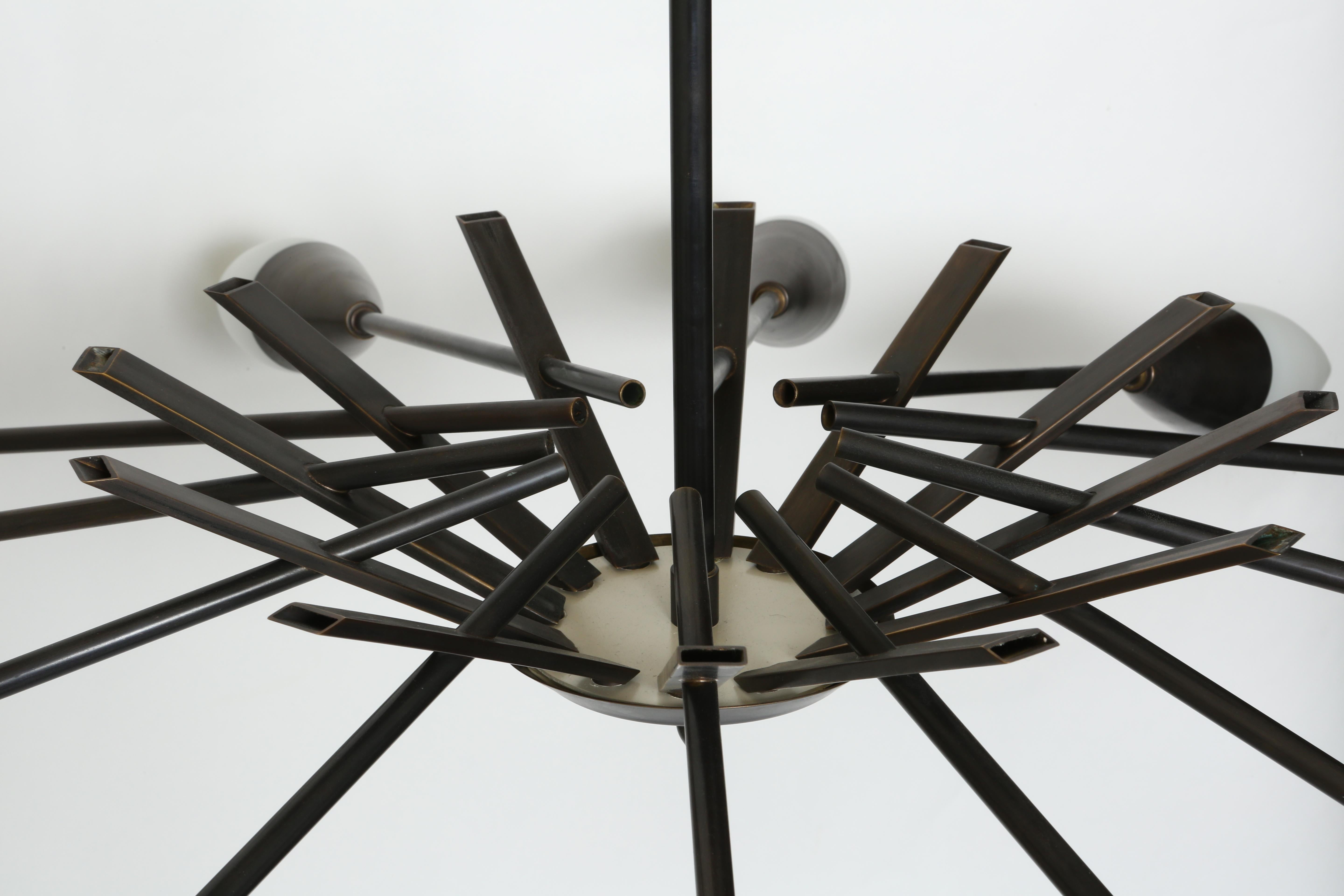 Lampadario Stilnovo, Italia circa 1960 in vendita 1