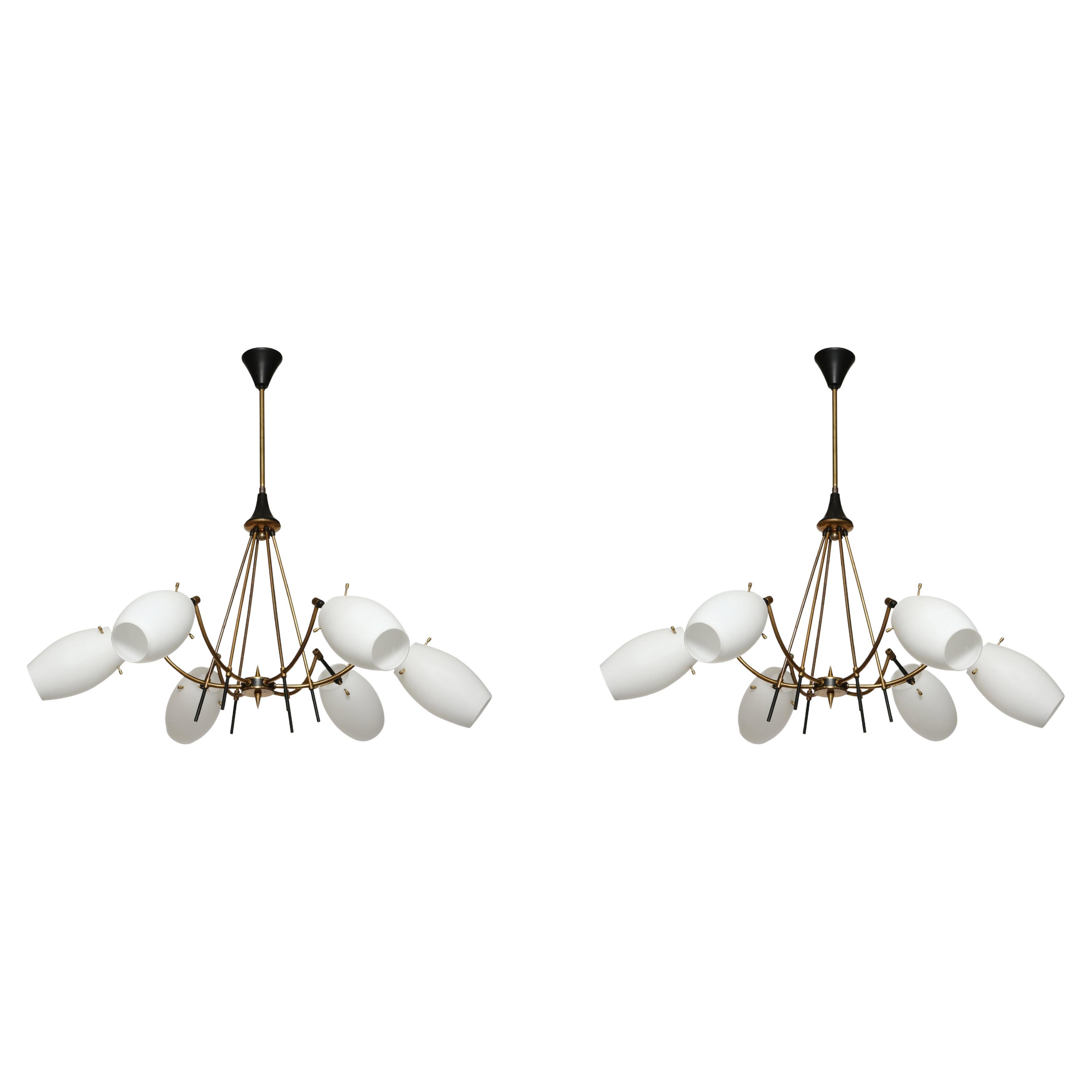 Lustre Stilnovo Italie circa 1960s