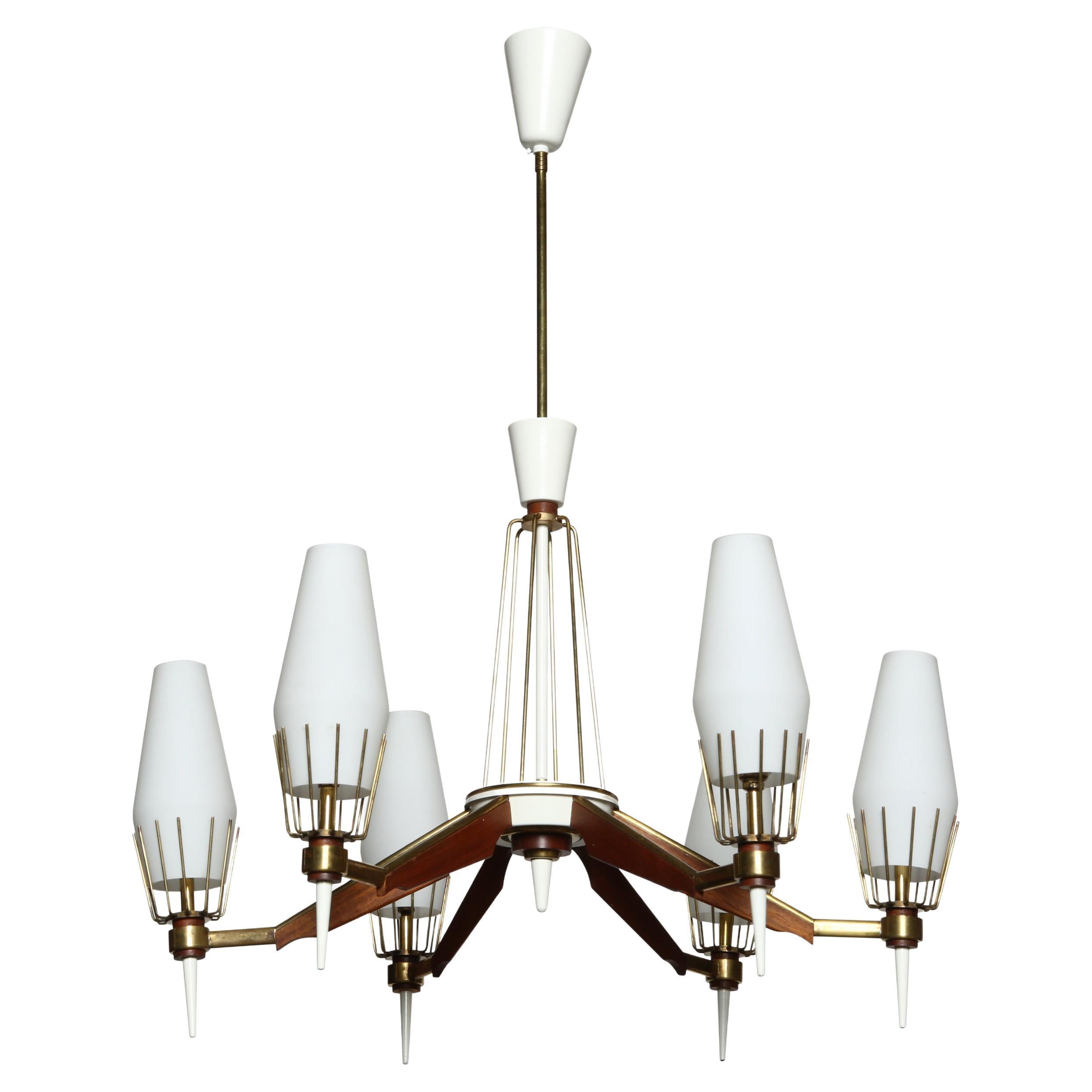 Lampadario Stilnovo, Italia circa 1960