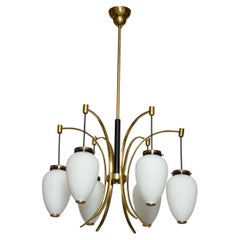 Stilnovo chandelier, Italy circa 1960s