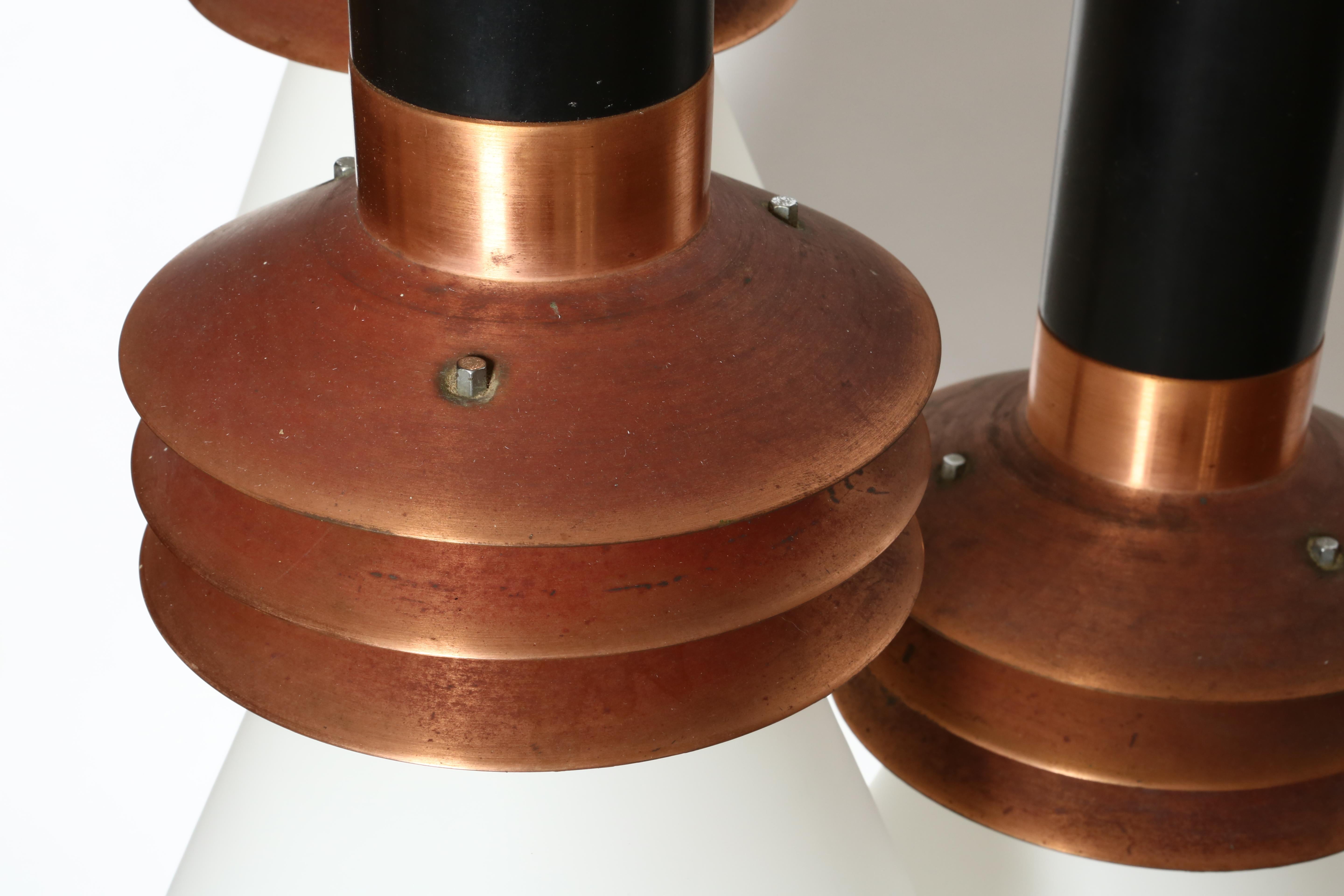 Lustre Stilnovo modèle 1253, Italie vers 1950 en vente 2