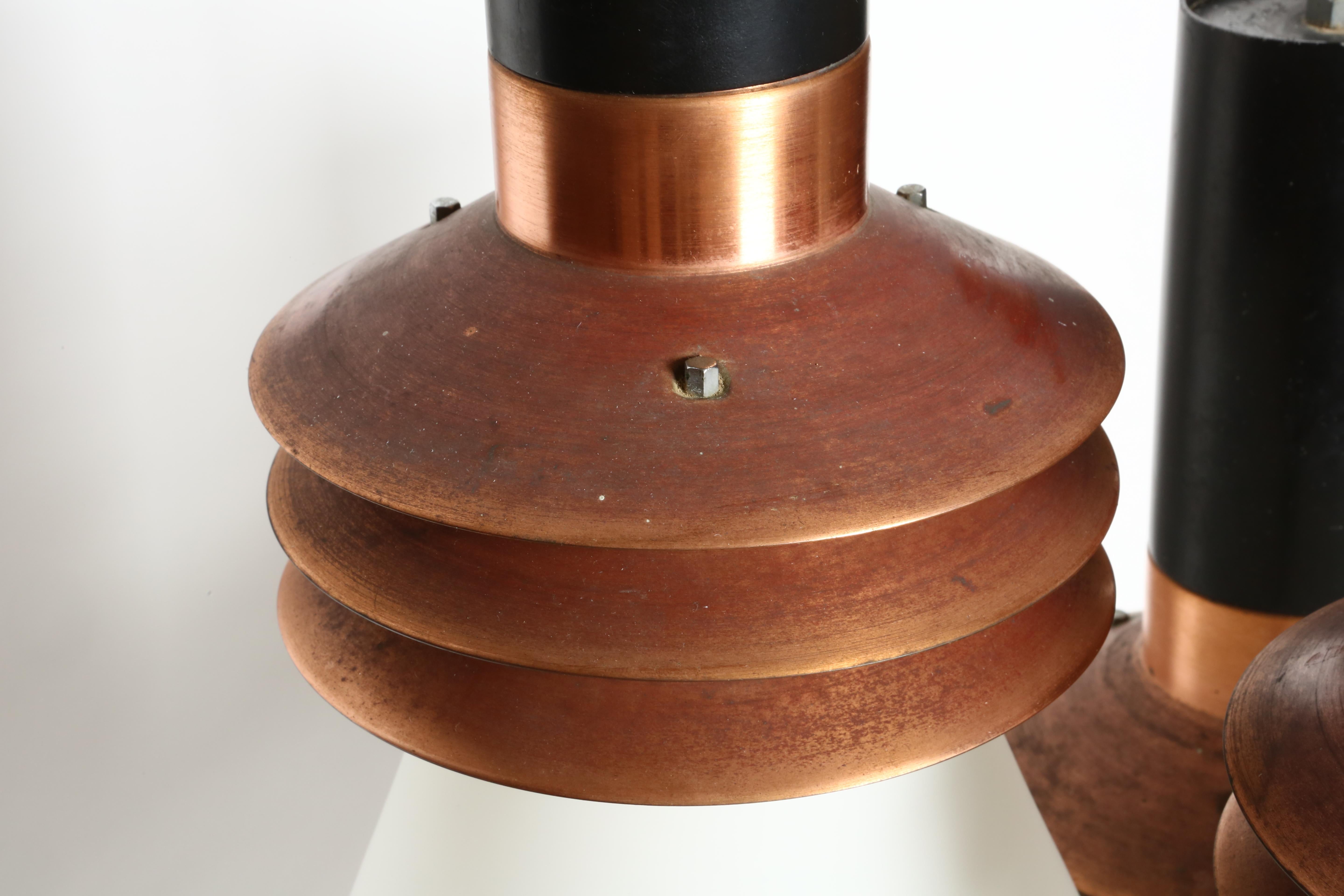 Lustre Stilnovo modèle 1253, Italie vers 1950 en vente 4