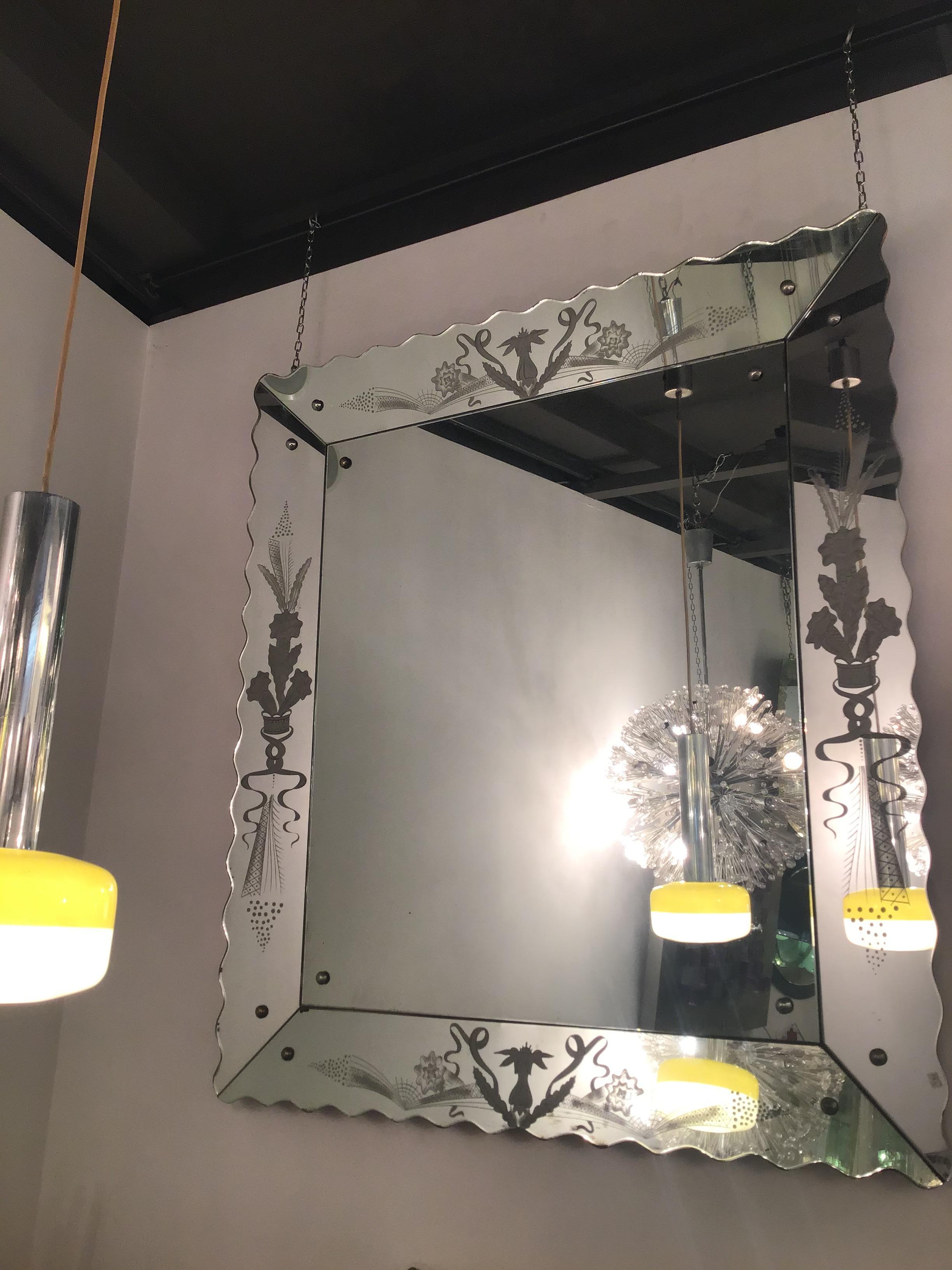 Stilnovo Chandelier Plexiglas Metal Crome 1955 italy For Sale 2