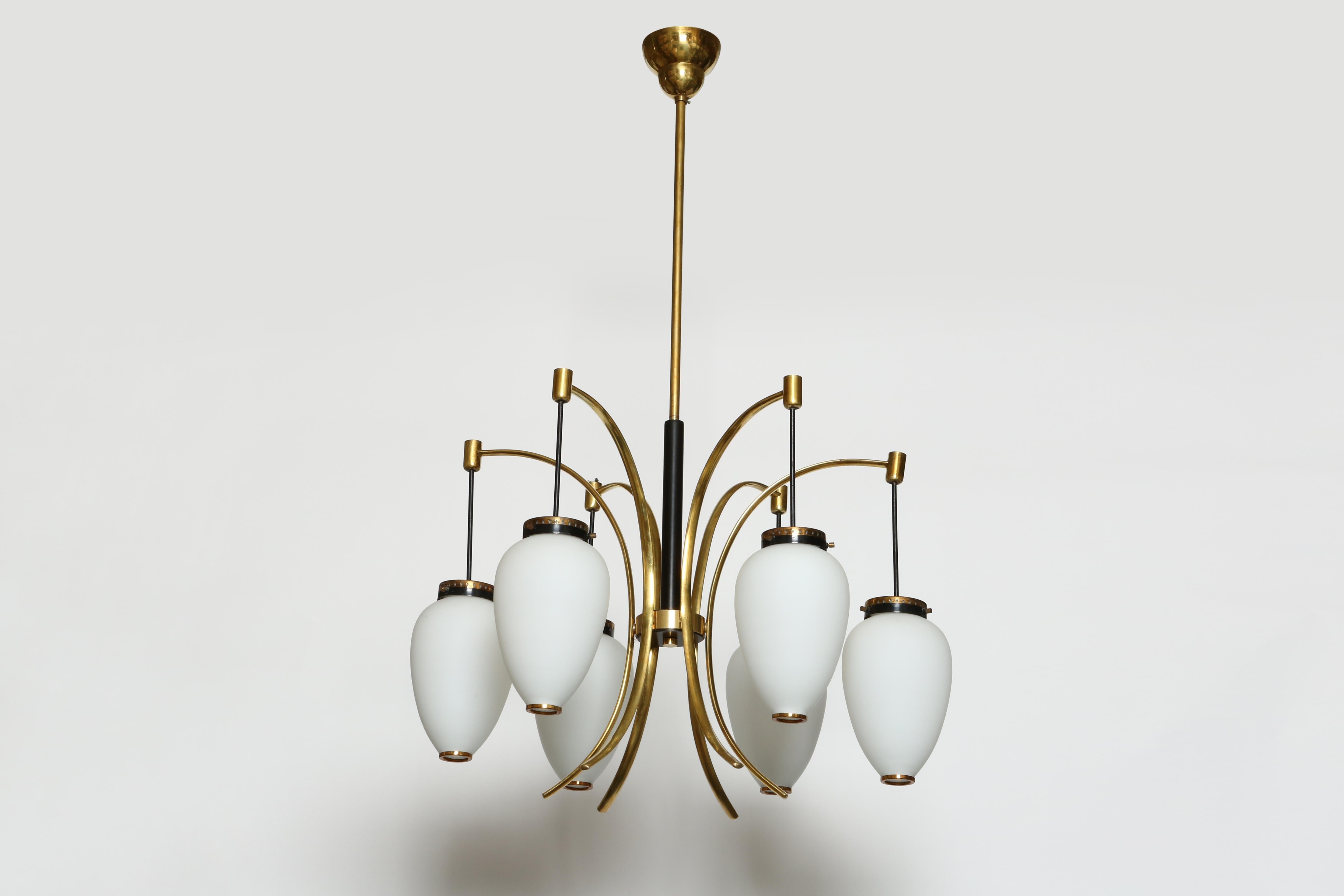Lampadario Stilnovo, anni '60 circa in vendita 3