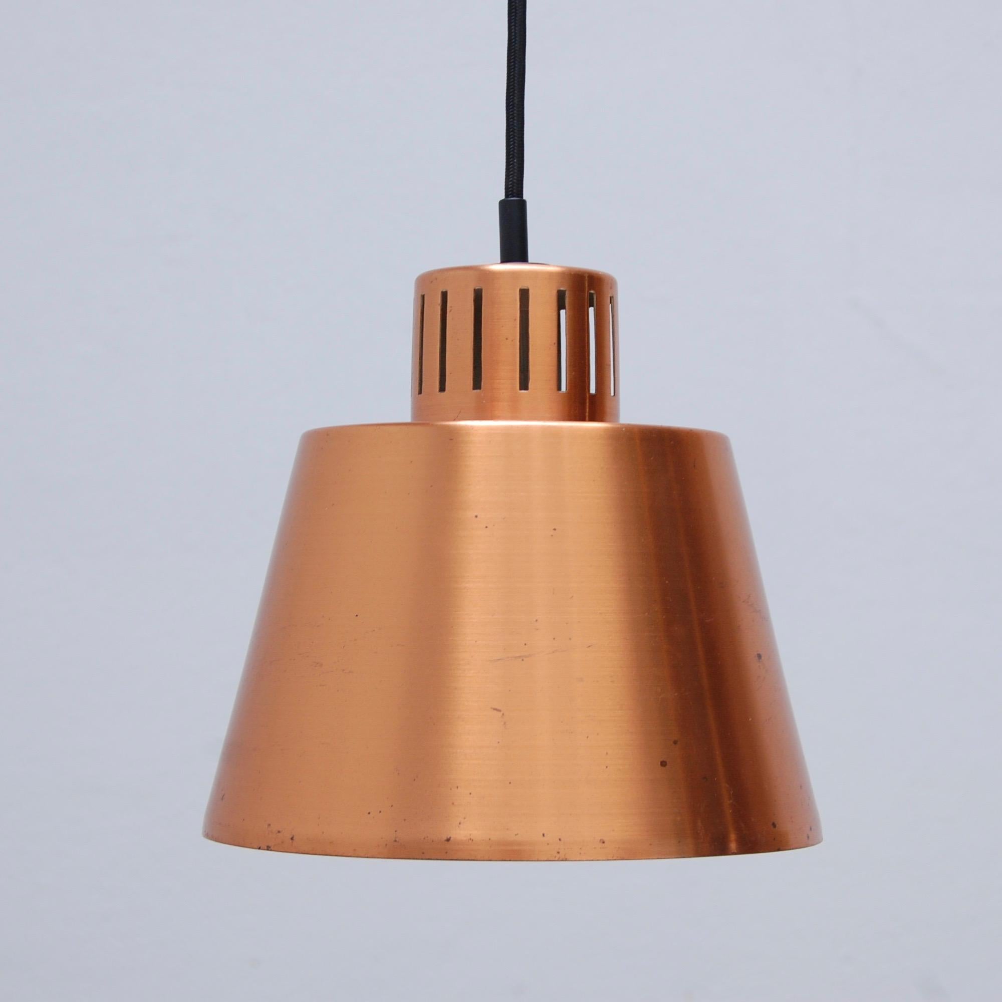 Mid-20th Century Stilnovo Copper Pendants For Sale