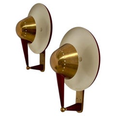 Stilnovo, Coppia di lampade da parete Modello B4917, Anni '50
