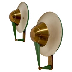 Stilnovo, Coppia di lampade da parete Modello B4917, Anni '50