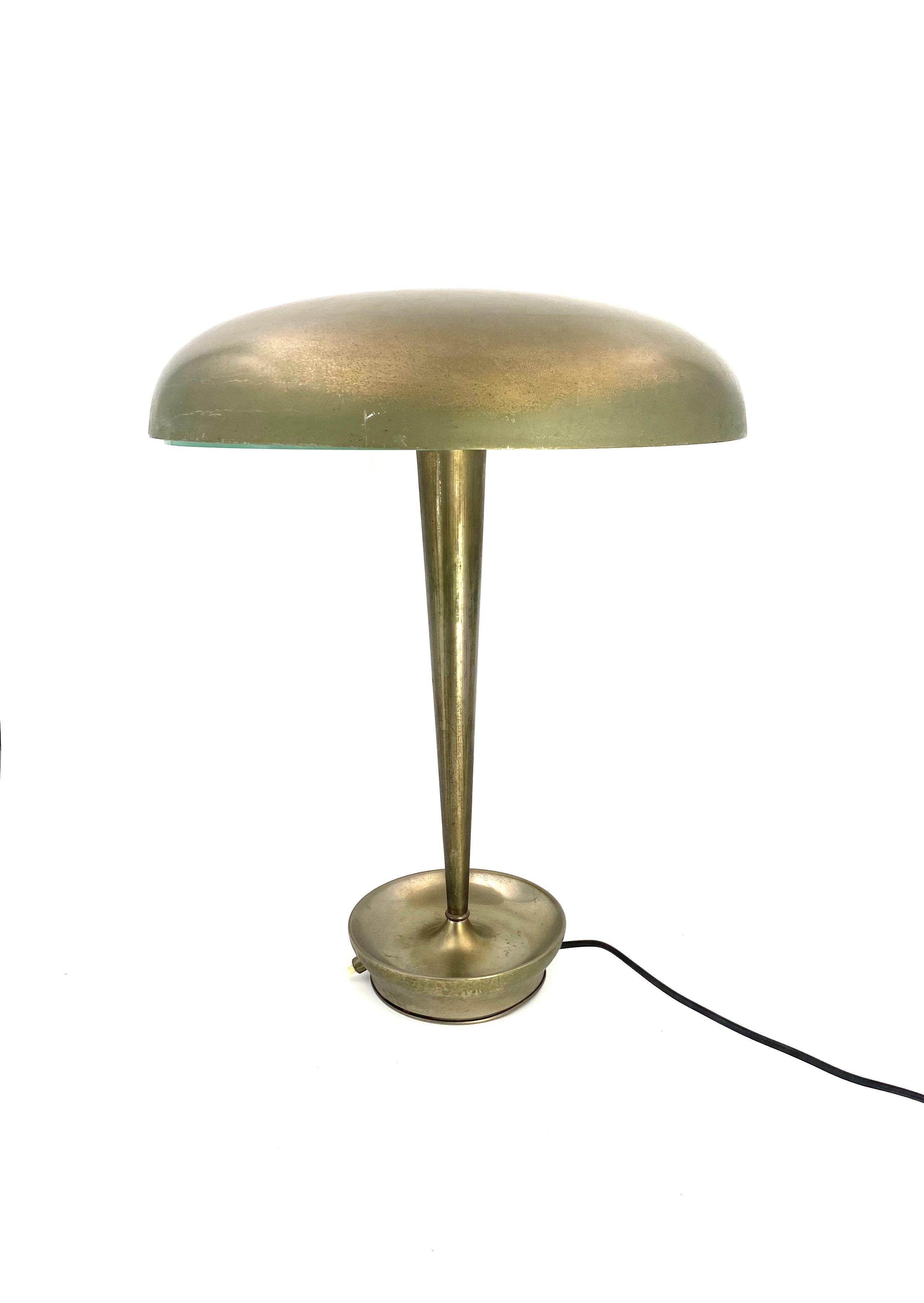 Mid-20th Century Stilnovo Desk Lamp Mod. D 4639, Stilnovo, Milan Italy, circa 1950s For Sale