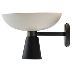 Stilnovo Diabolo Sconce Black and White Italy 1950