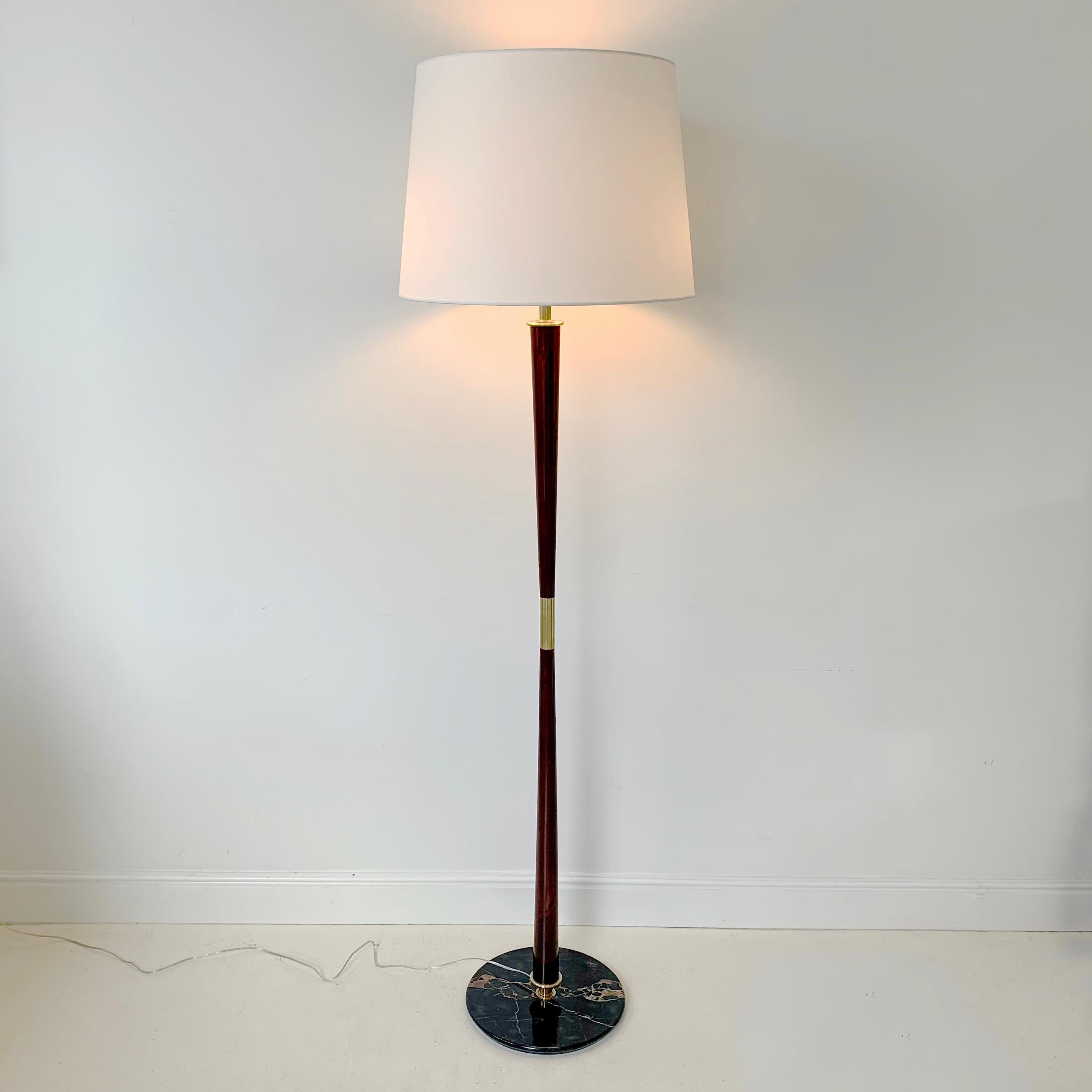 Mid-Century Modern Stilnovo Documented Original Midcentury Floor Lamp, circa 1950, Italy For Sale