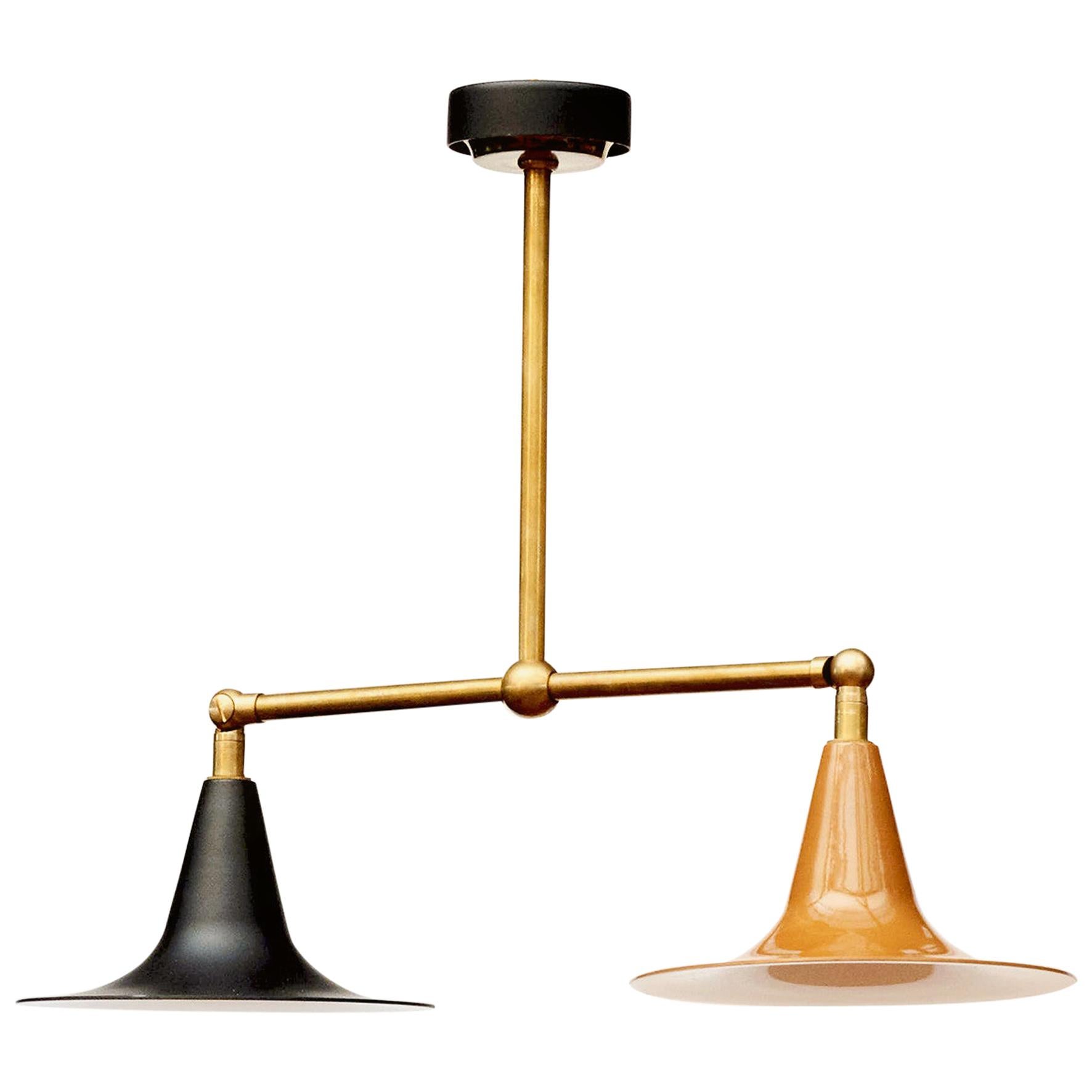 Stilnovo Style Double Pendant Lamp
