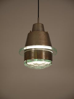 Stilnovo faceted glass pendant light