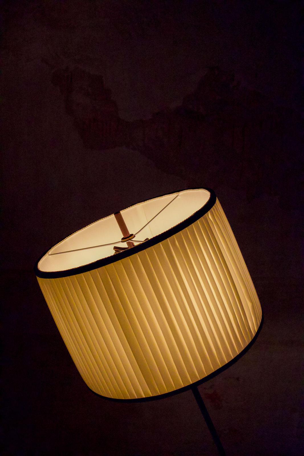 Brass Stilnovo Floor Lamp – 1950s For Sale