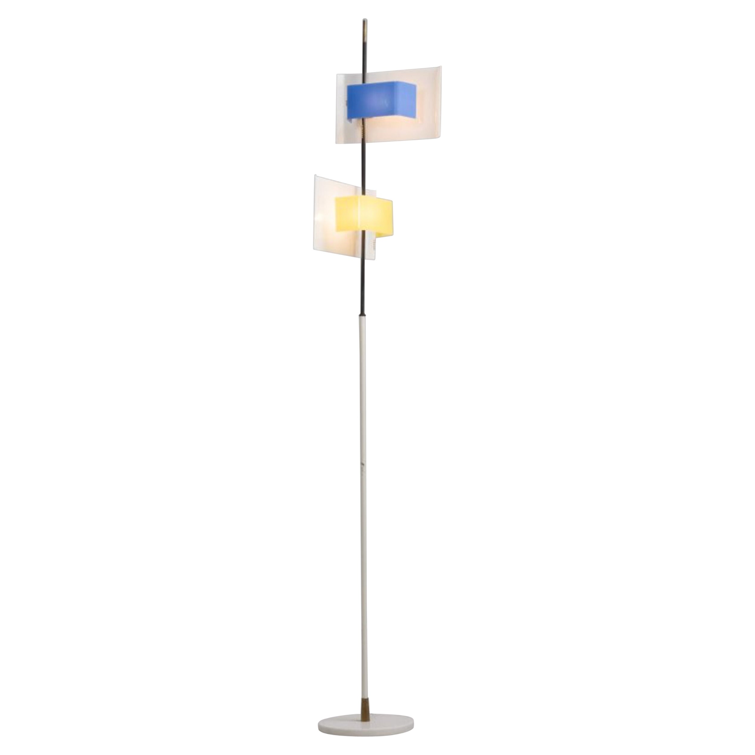 Lampada da terra Stilnovo 2020 variante made in Italy 1955