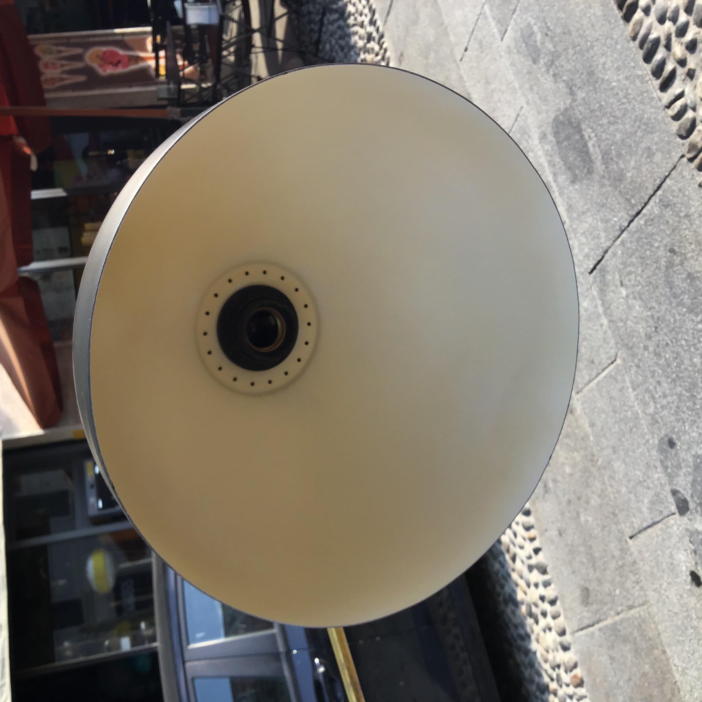 Lampada da terra Stilnovo regolabile Marbre Ottone Metallo 1950 Italia in vendita 2