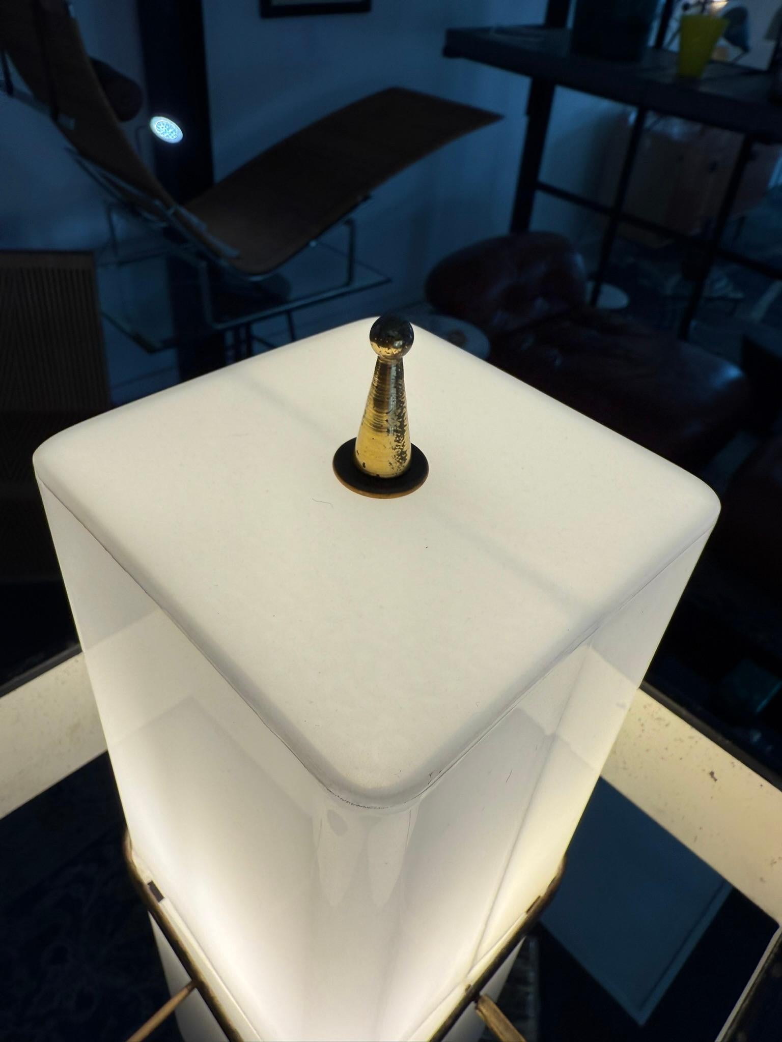 Metal Stilnovo Floor Lamp For Sale