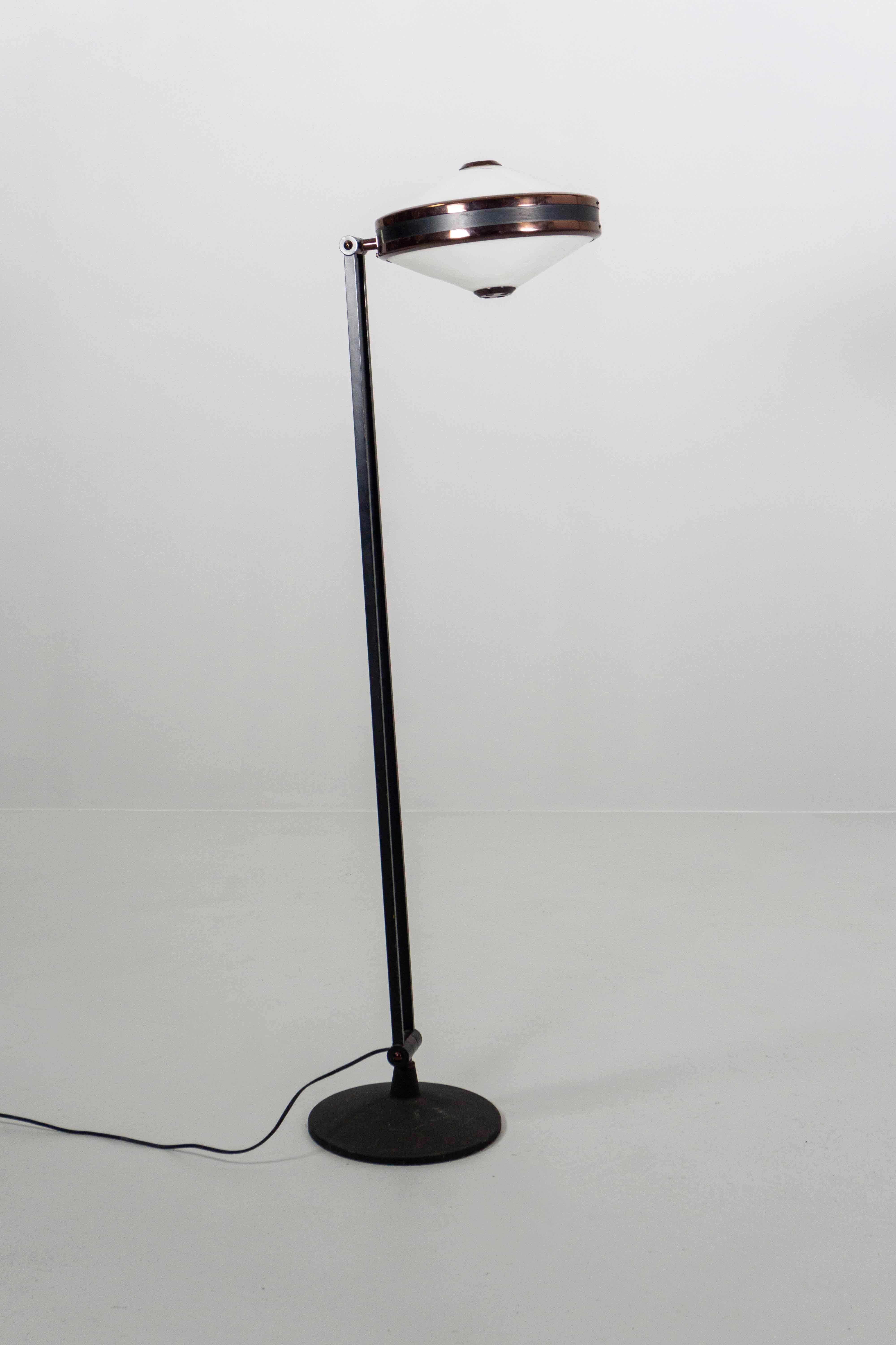 Mid-Century Modern Stilnovo Floor Lamp, Model '4067', ca. 1960 For Sale
