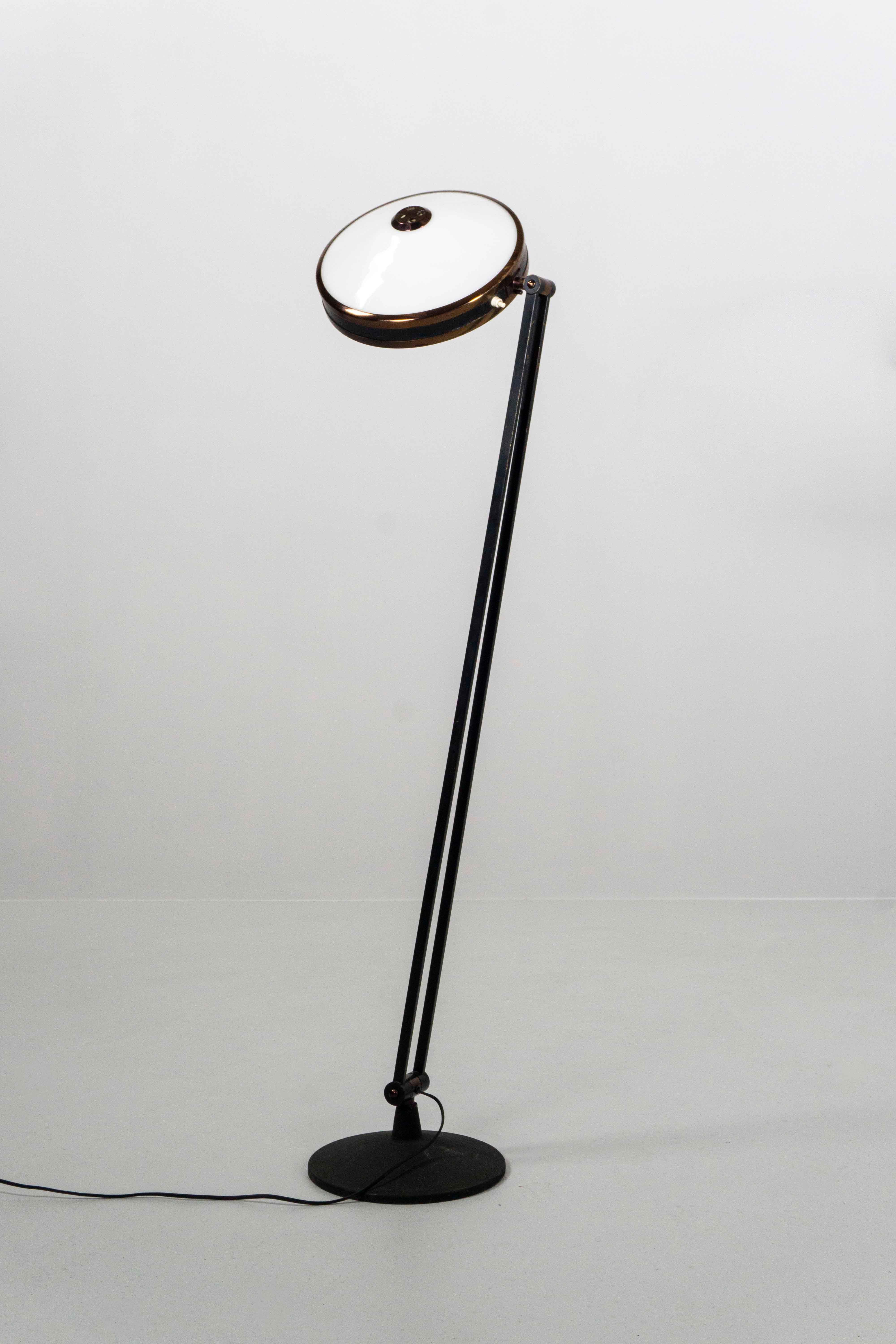 Italian Stilnovo Floor Lamp, Model '4067', ca. 1960 For Sale