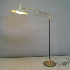 Stilnovo Floor Light, with maker's label, Italy 1950s