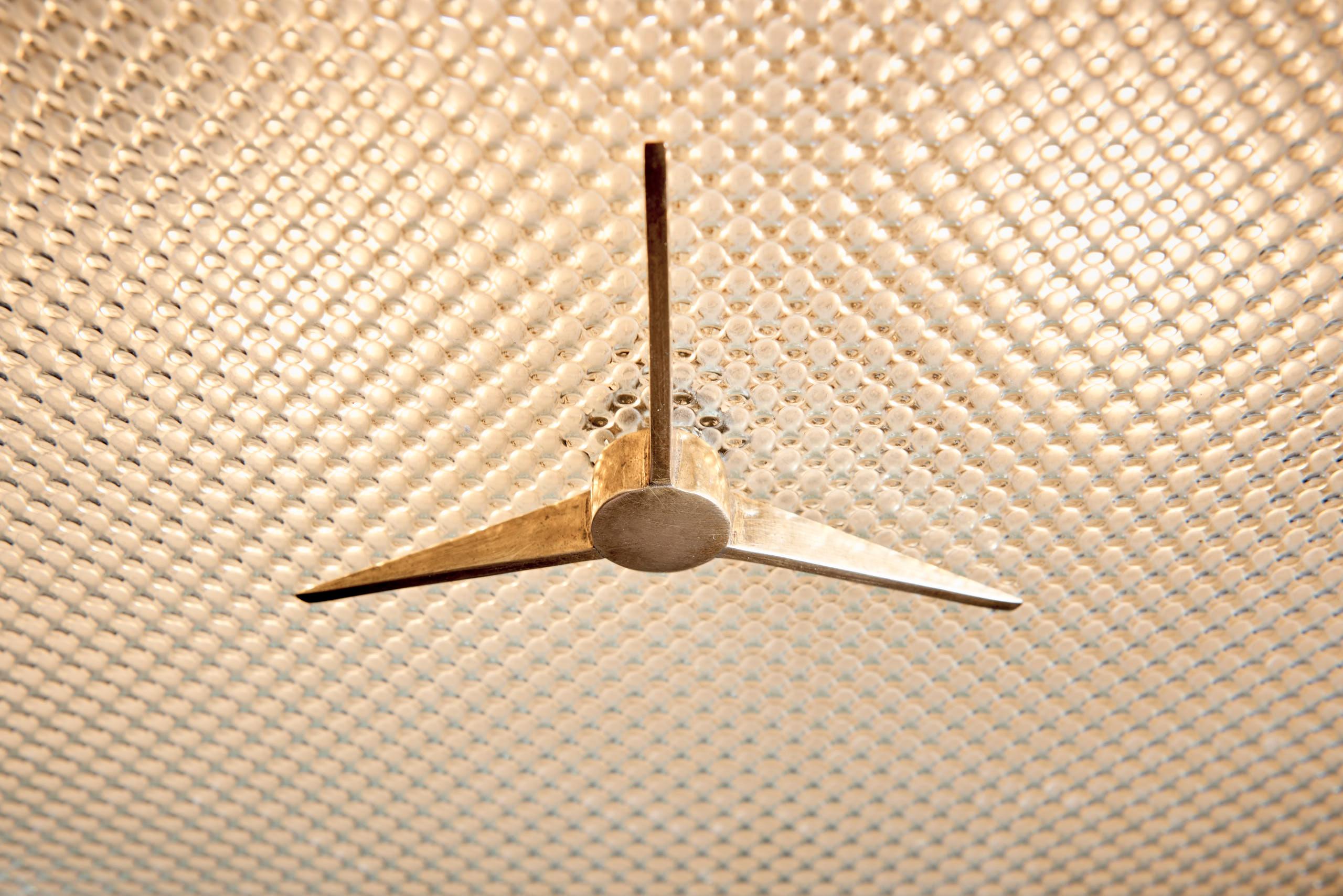 Mid-Century Modern Stilnovo Flush Mount Ceiling Light For Sale