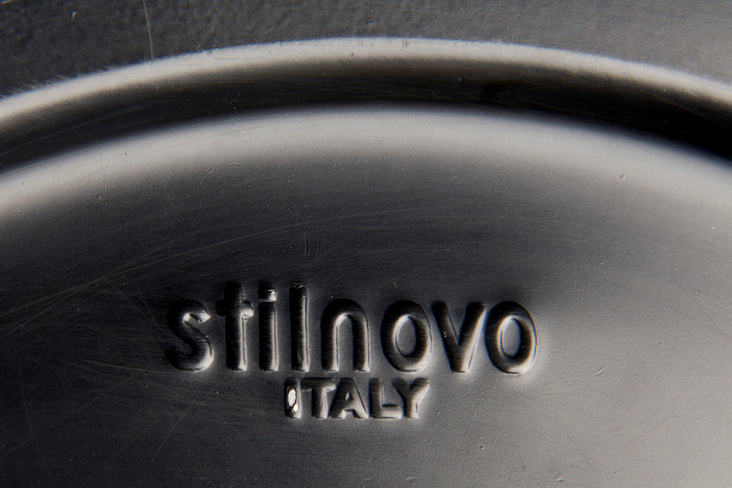Metal Stilnovo Flush Mount Ceiling Light For Sale