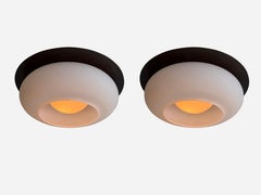 Stilnovo Flush Mount Ceiling Light, Italy circa 1960s