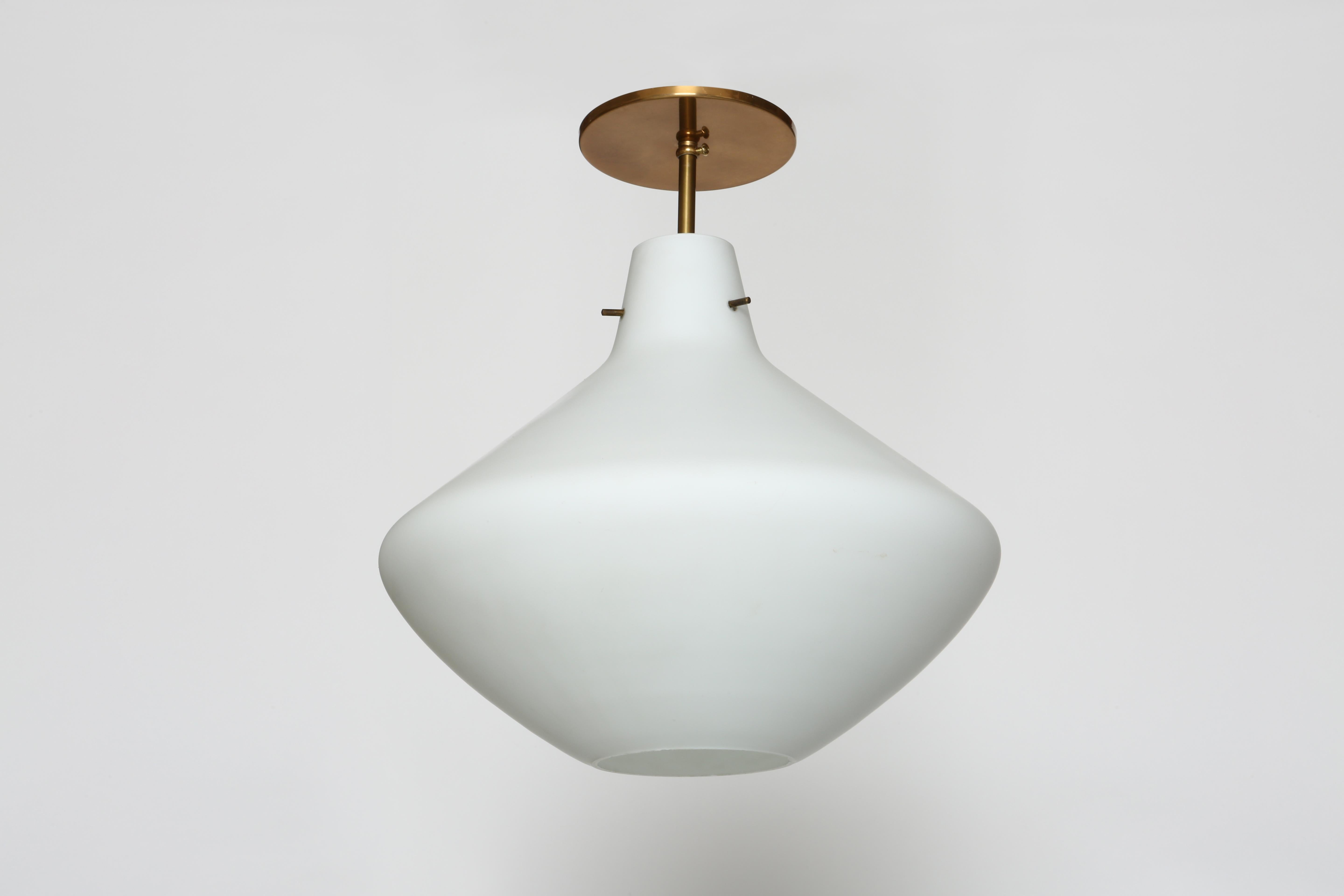 Lámpara de techo Stilnovo Flush Mount, Italia circa 1960s Italiano en venta