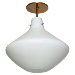 Stilnovo Flush Mount Ceiling Light, Italy circa 1960s