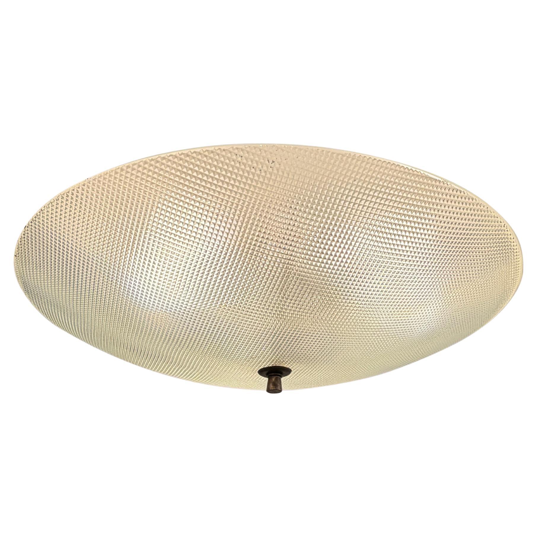 Stilnovo Flush Mount Ceiling Light, Italy circa 1960s