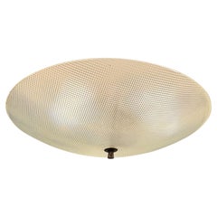 Stilnovo Flush Mount Ceiling Light, Italy circa 1960s