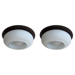 Stilnovo Flush Mount Ceiling Light, Italy circa 1960s