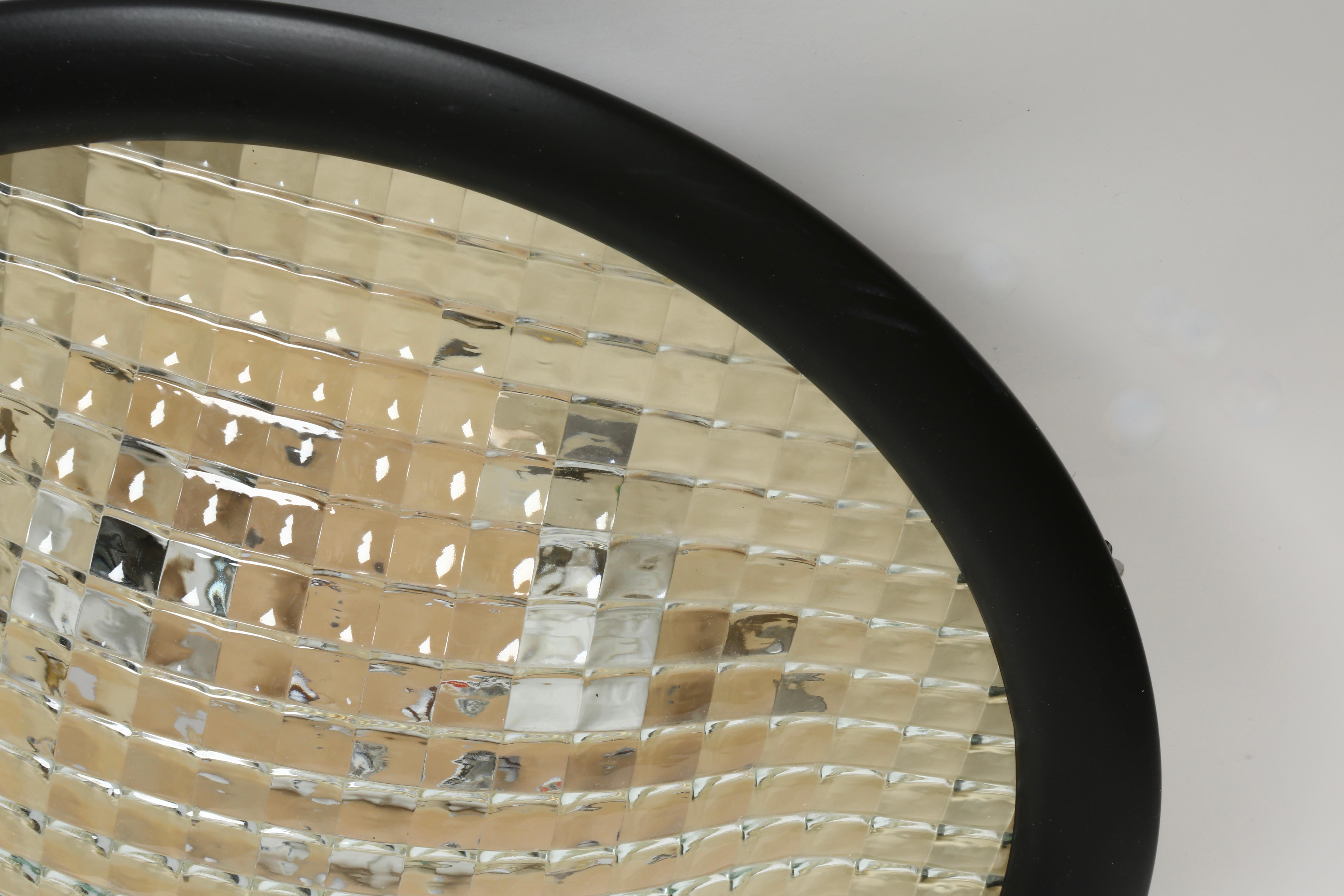 Stilnovo Flush Mount Ceiling Light Large, Italy circa 1970s For Sale 4