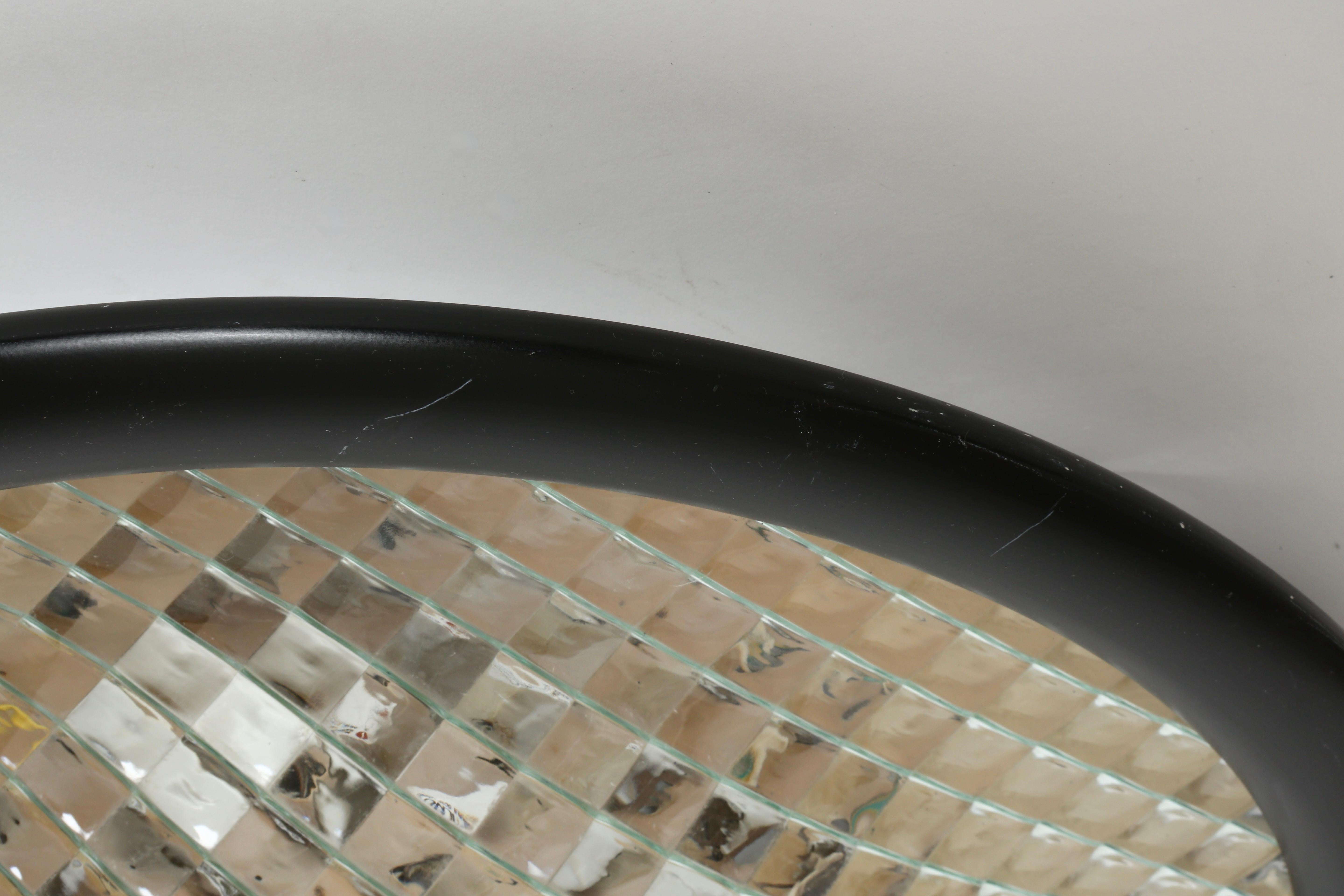 Stilnovo Flush Mount Ceiling Light Large, Italy circa 1970s For Sale 1