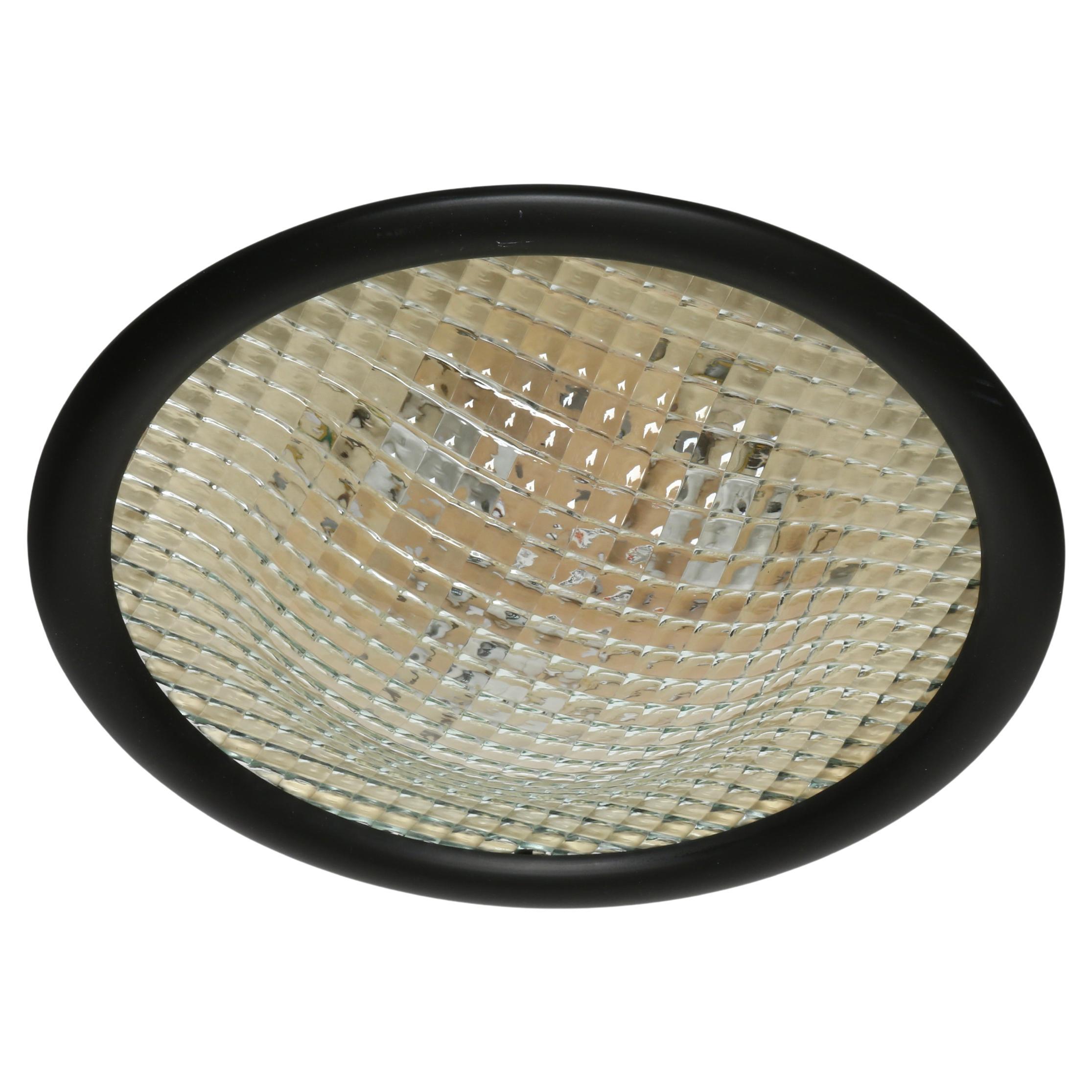 Stilnovo Flush Mount Ceiling Light Large, Italy circa 1970s For Sale