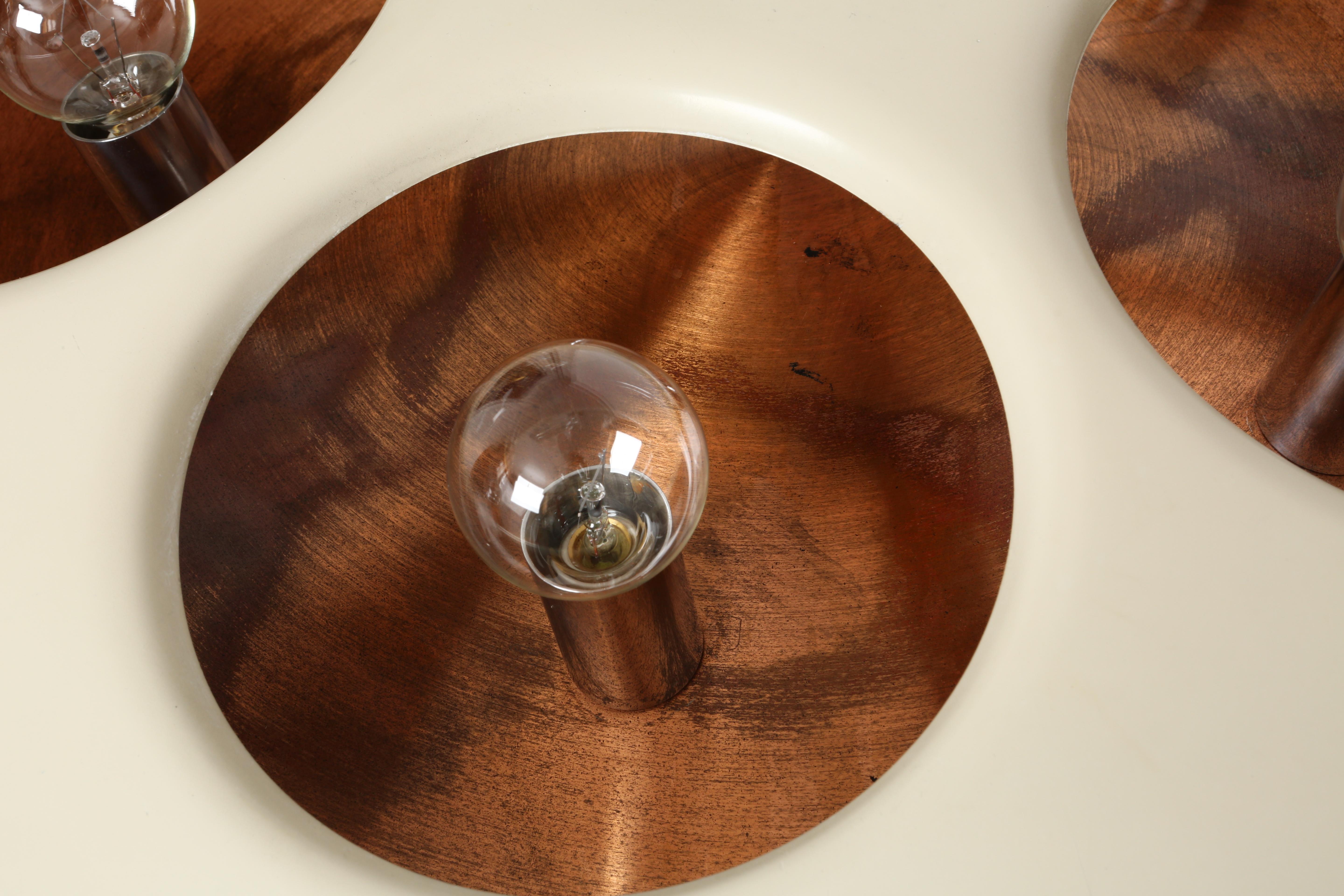 Plafonnier encastré Stilnovo modèle 1243, Italie vers 1960 en vente 5