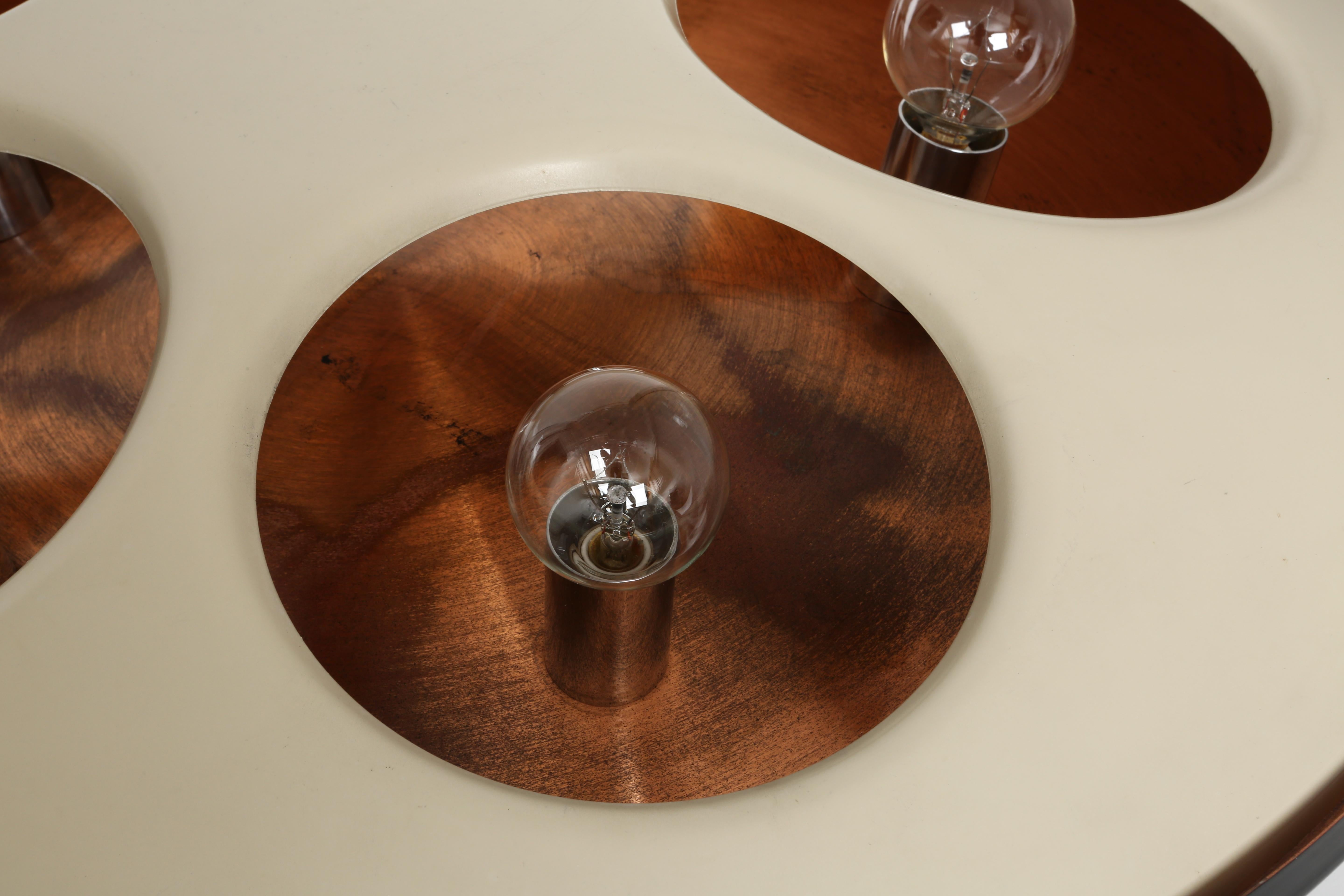 Plafonnier encastré Stilnovo modèle 1243, Italie vers 1960 en vente 8