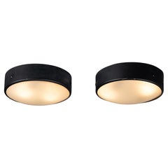Stilnovo Flush Mount Light, Italy 1950