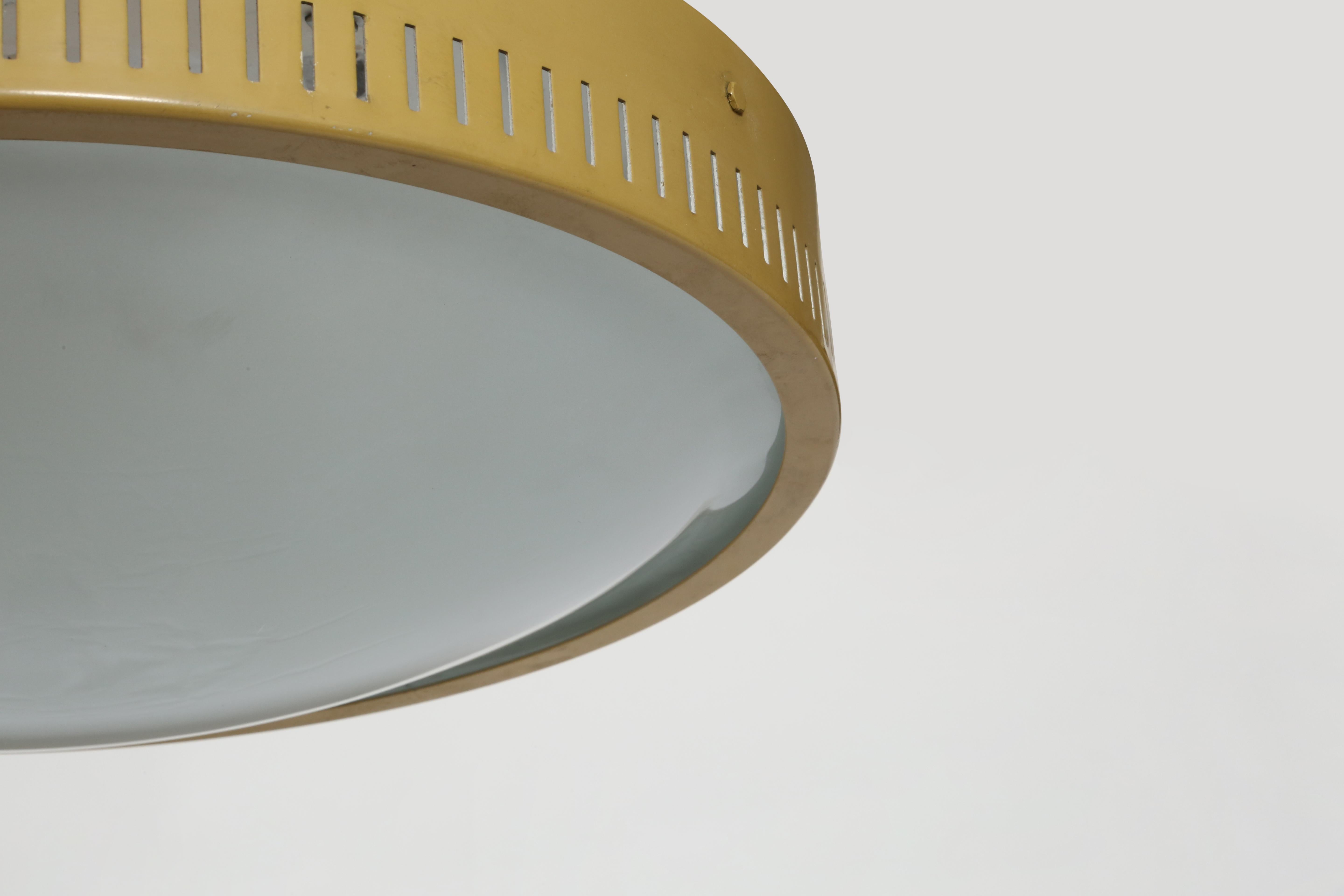 Milieu du XXe siècle Stilnovo, lampe à encastrer, modèle 1152, Italie, vers les années 1960. en vente