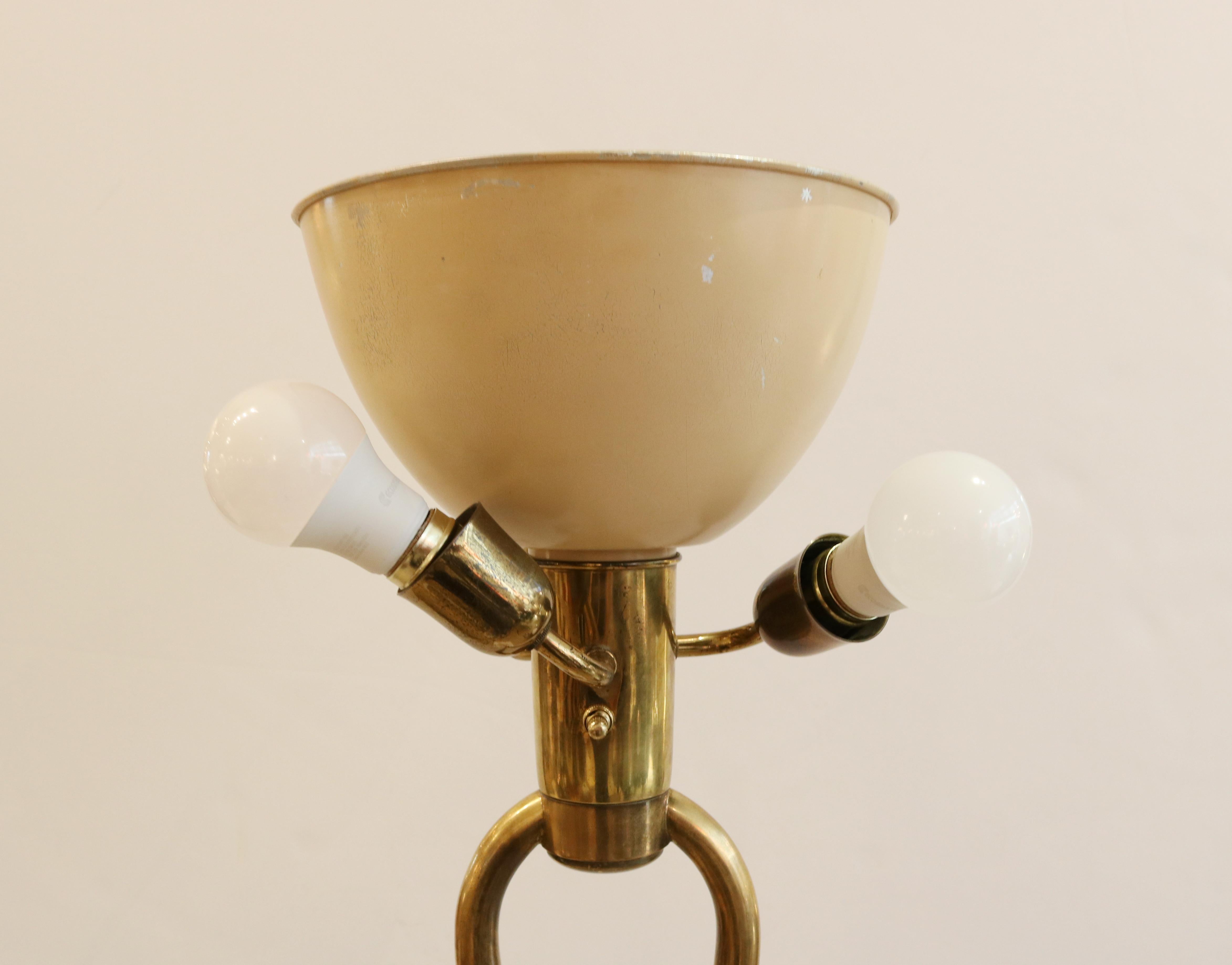 Mid-20th Century Stilnovo for Domus Modernist Floor Lamp , Italy 1940's For Sale