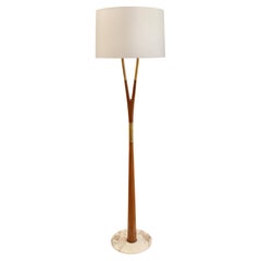 Stilnovo für Domus Modernistische Stehlampe, Italien 1940er Jahre