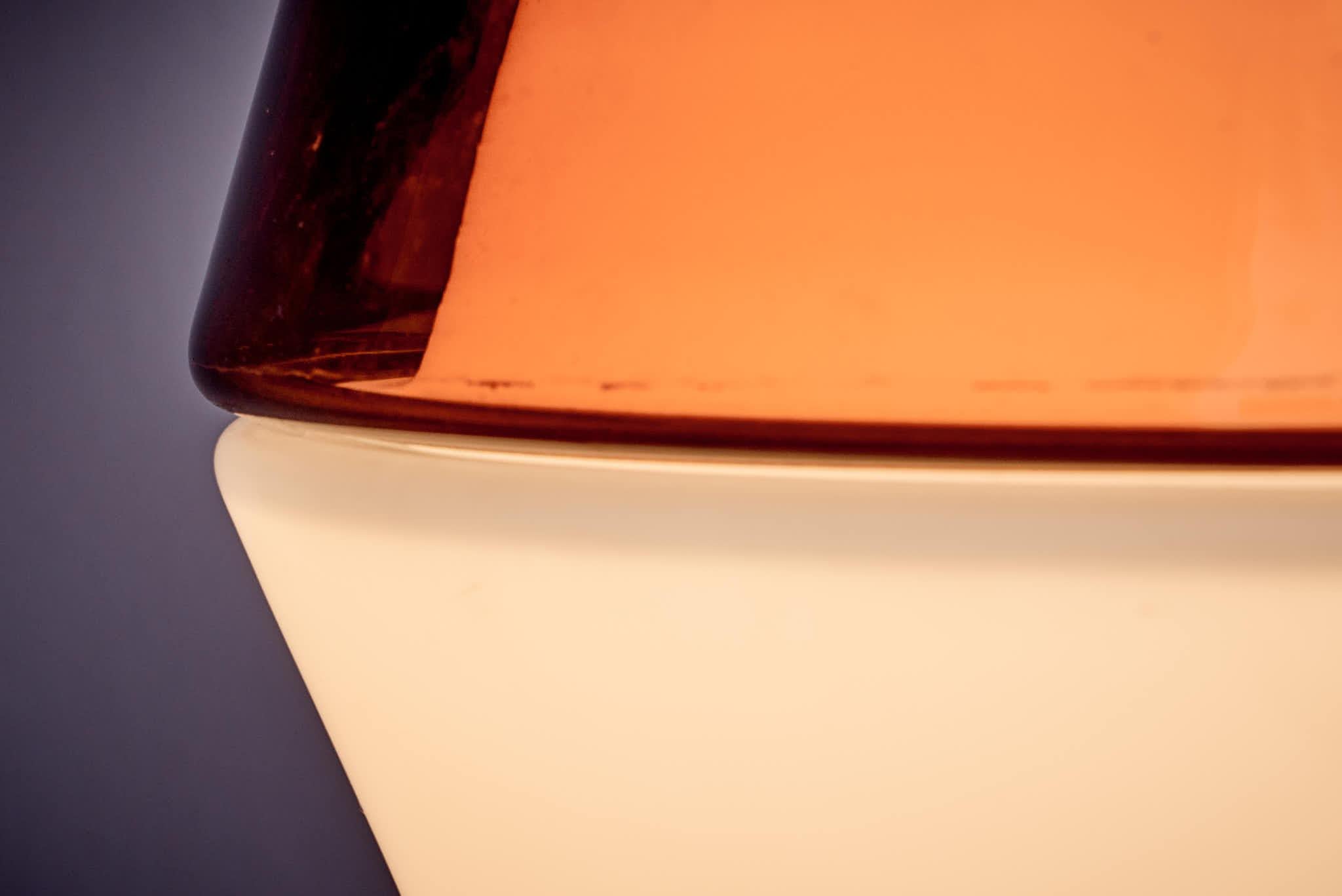Stilnovo Glass Pendant Lamp For Sale 2