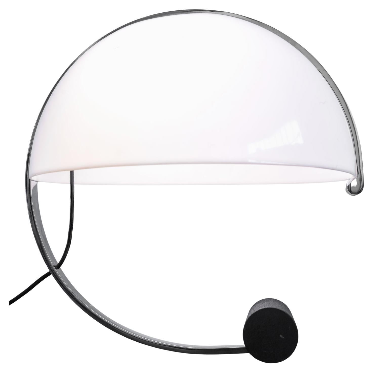Stilnovo half sphere table lamp for Artimeta For Sale