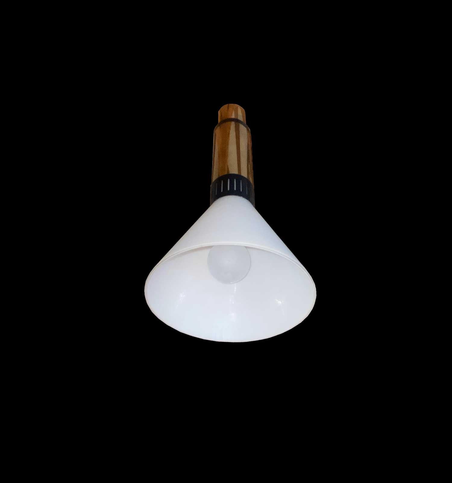 Mid-Century Modern  Stilnovo hanging lamp 1135 italy For Sale